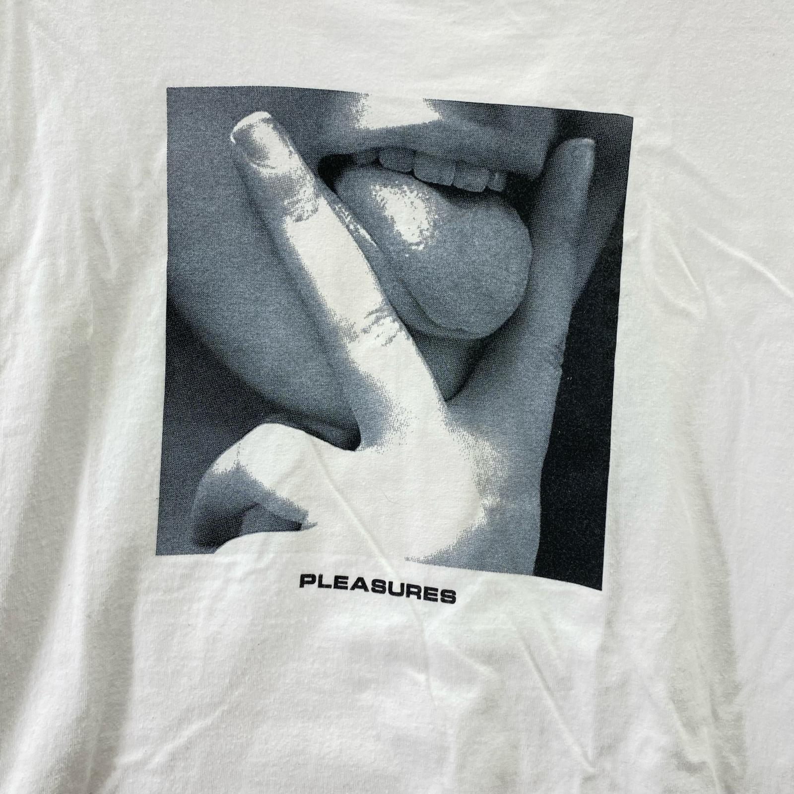 半袖Tシャツ LICK TEE WHT L L ホワイト