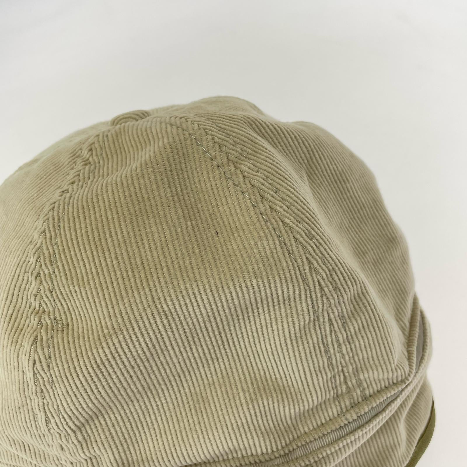 キャップ corduroy field cap