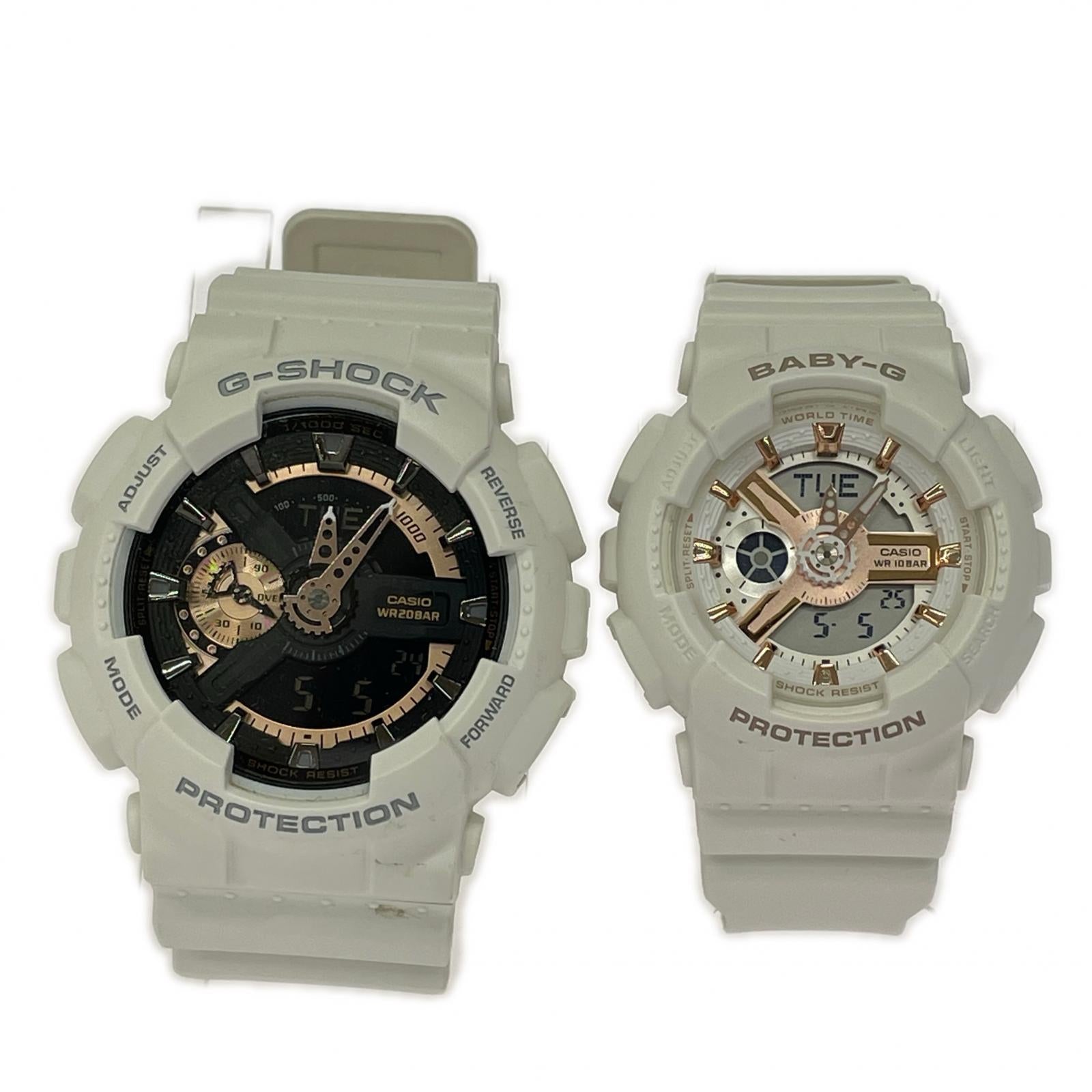 腕時計 ペアウォッチ G-SHOCK×BABY-G ホワイト