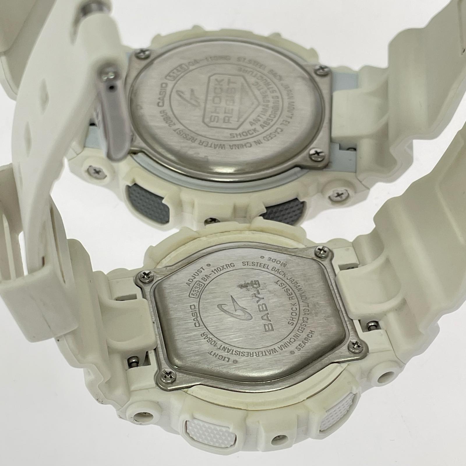 腕時計 ペアウォッチ G-SHOCK×BABY-G ホワイト