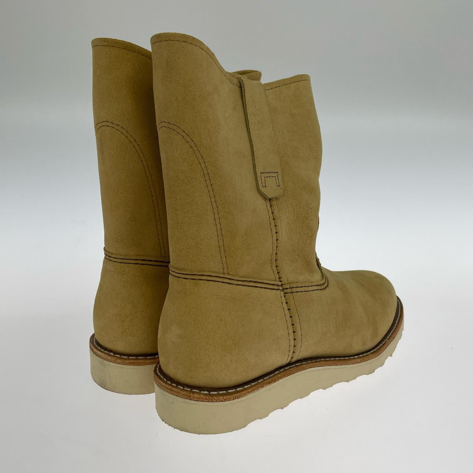 ブーツ PECOS 8168 ワークブーツ (26.0cm) 26cm (US8 UK7 1/2 EU42) ベージュ