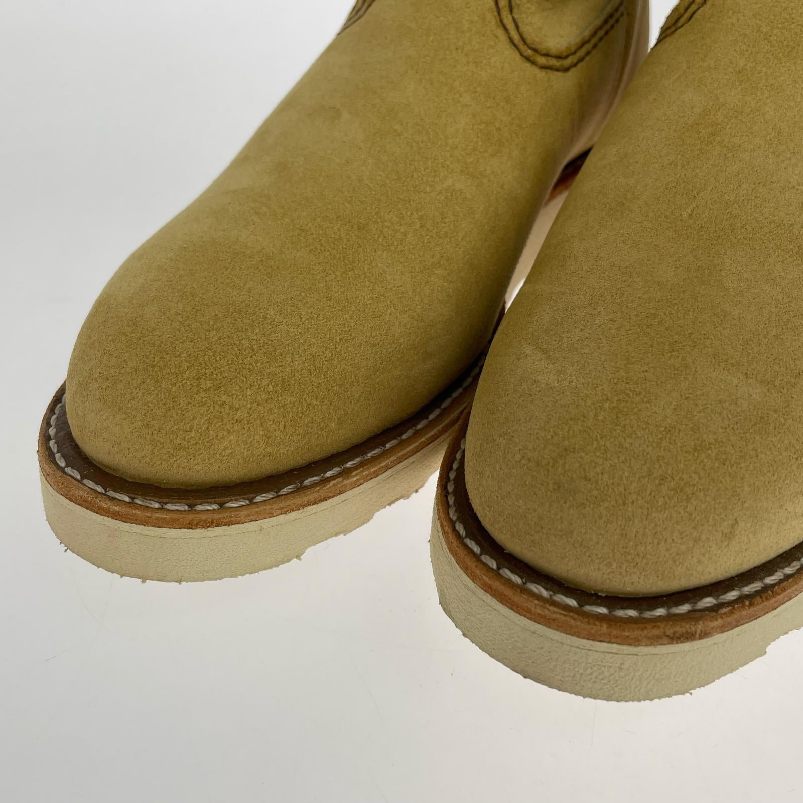 ブーツ PECOS 8168 ワークブーツ (26.0cm) 26cm (US8 UK7 1/2 EU42) ベージュ