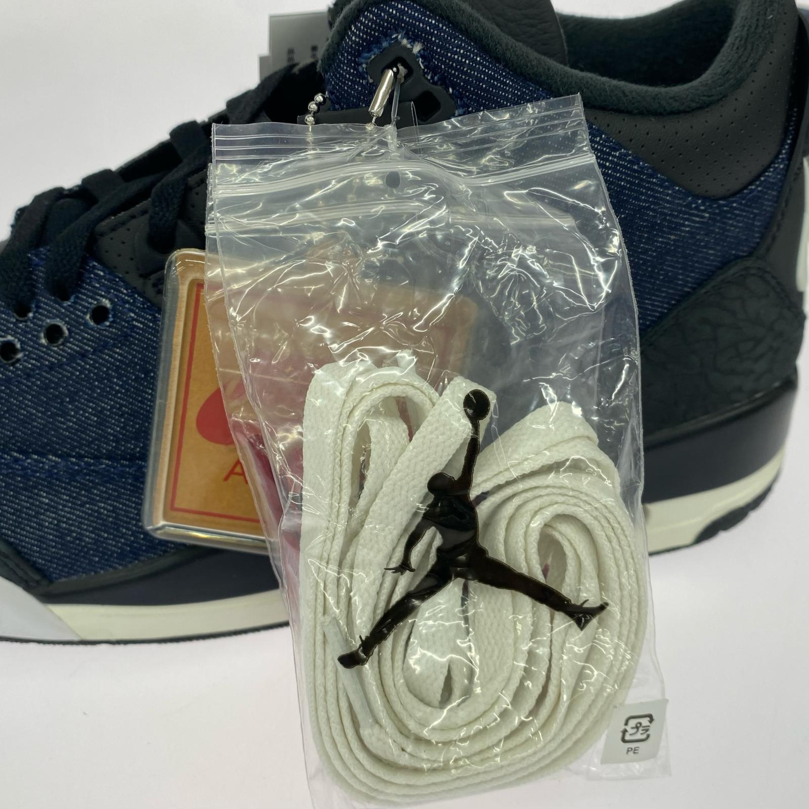 スニーカー Levi's AIR JORDAN 3 RTR LSC INDIGO SP 28cm (US10 UK9 1/2 EU46) ネイビー