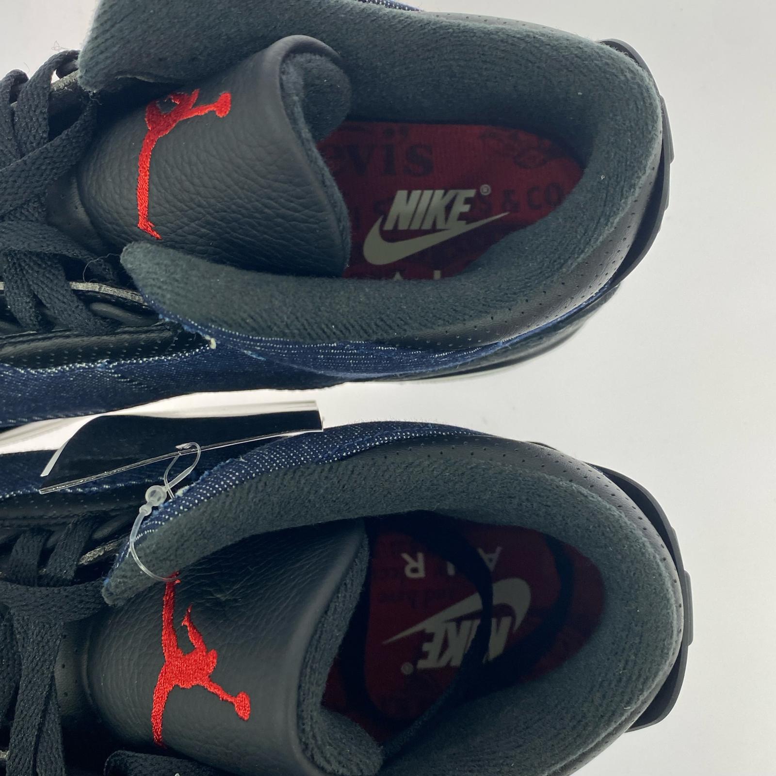 スニーカー Levi's AIR JORDAN 3 RTR LSC INDIGO SP 28cm (US10 UK9 1/2 EU46) ネイビー