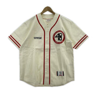 半袖シャツ 25SS 40 Acres Twill Baseball Jersey (M) M ホワイト
