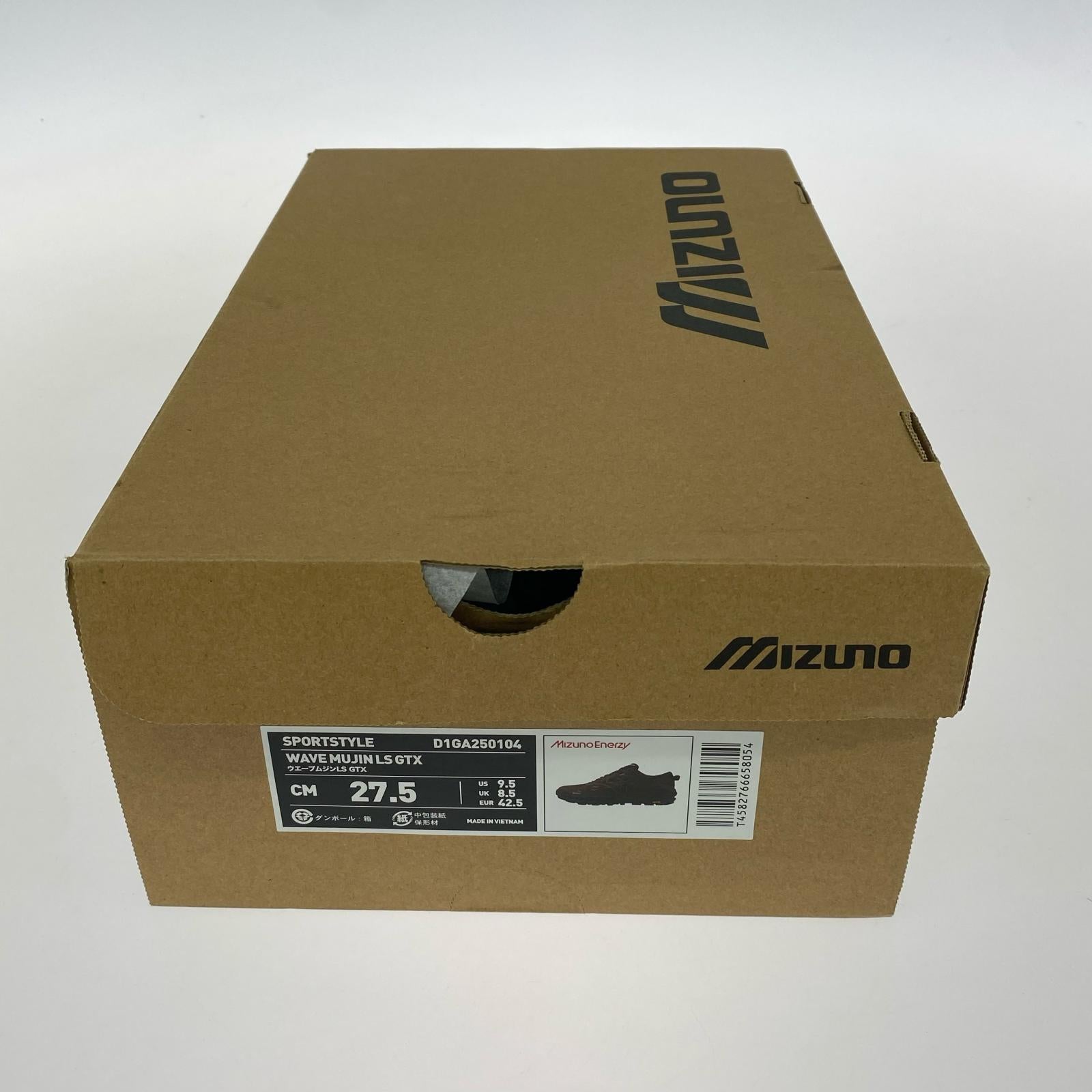 スニーカー WAVE MUJIN LS GTX 27.5cm D1GA250104 27.5cm (US9 1/2 UK9 EU45) ブラウン