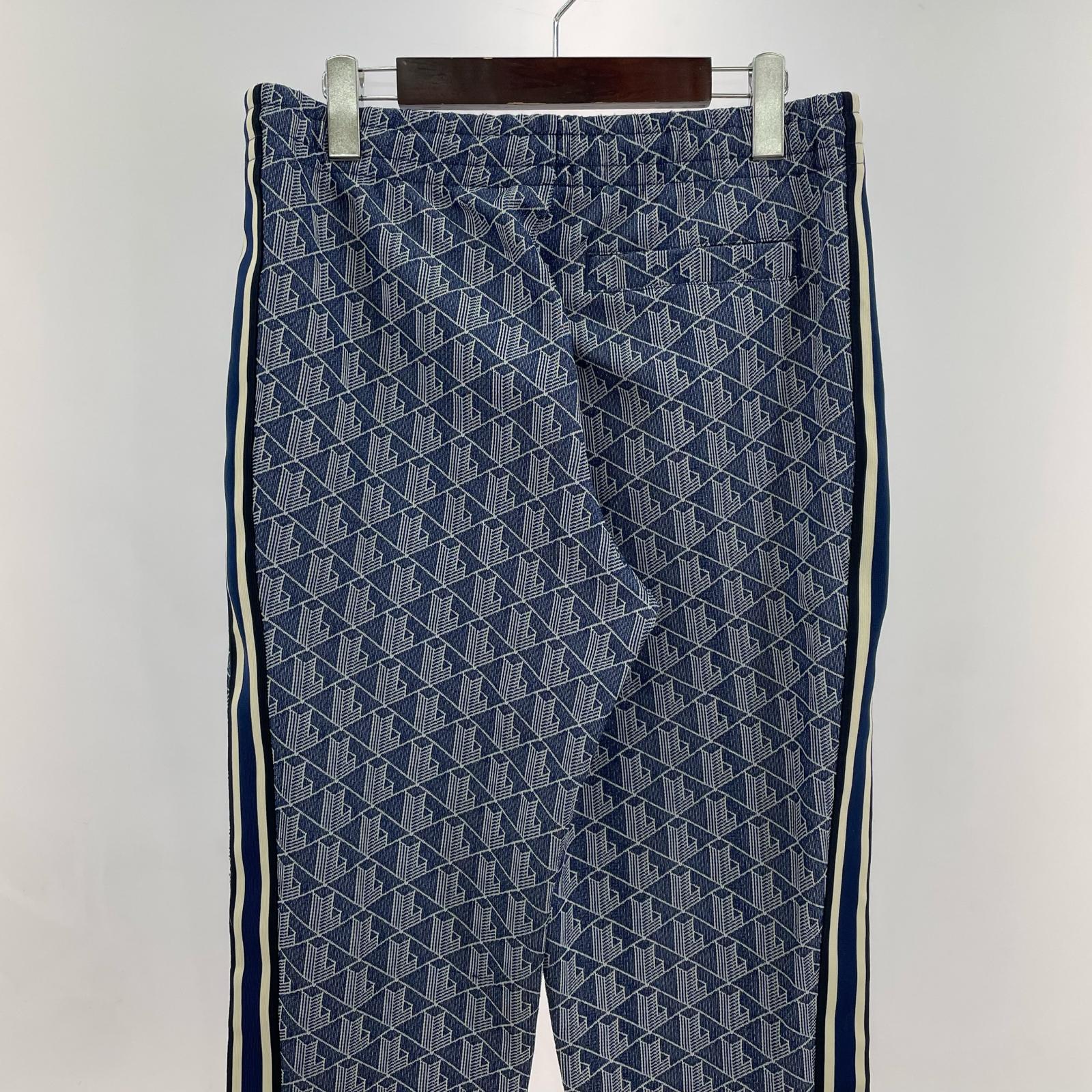 ジャケット モノグラム トラックジャケット セットアップ (JKT L/パンツ M) ブルー