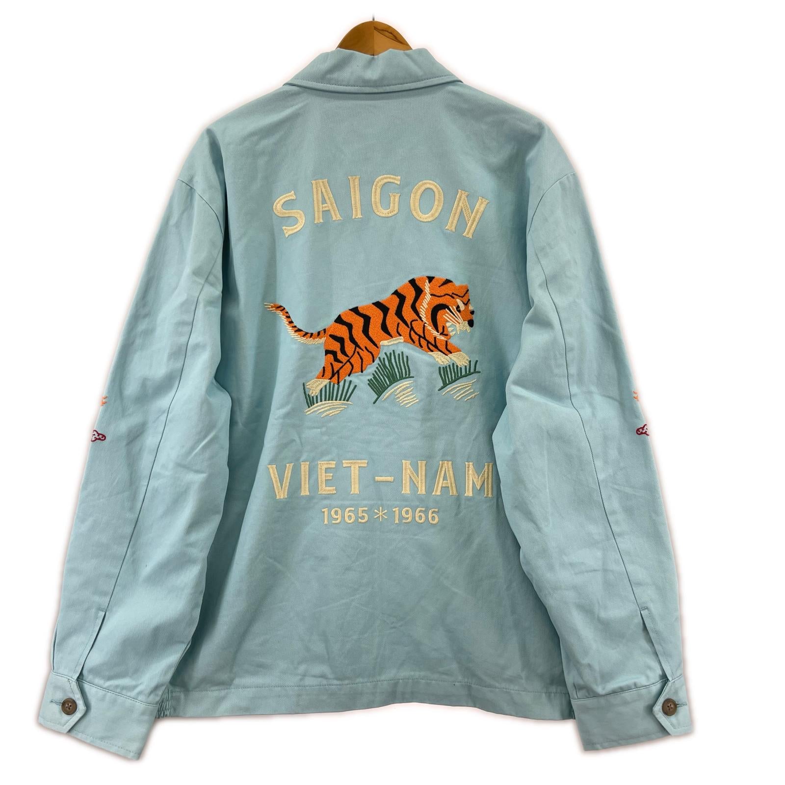 ジャケット HOUSTON コットンベトナムジャケット「TIGER」XXL