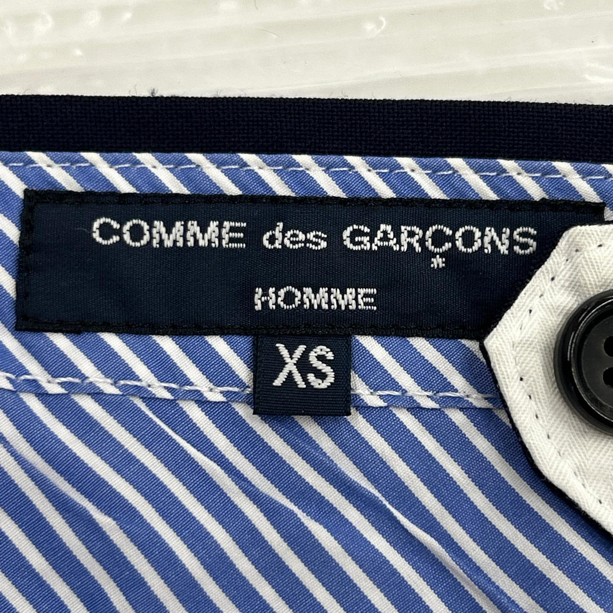 パンツ COMME des GARCONS パンツ ネイビー