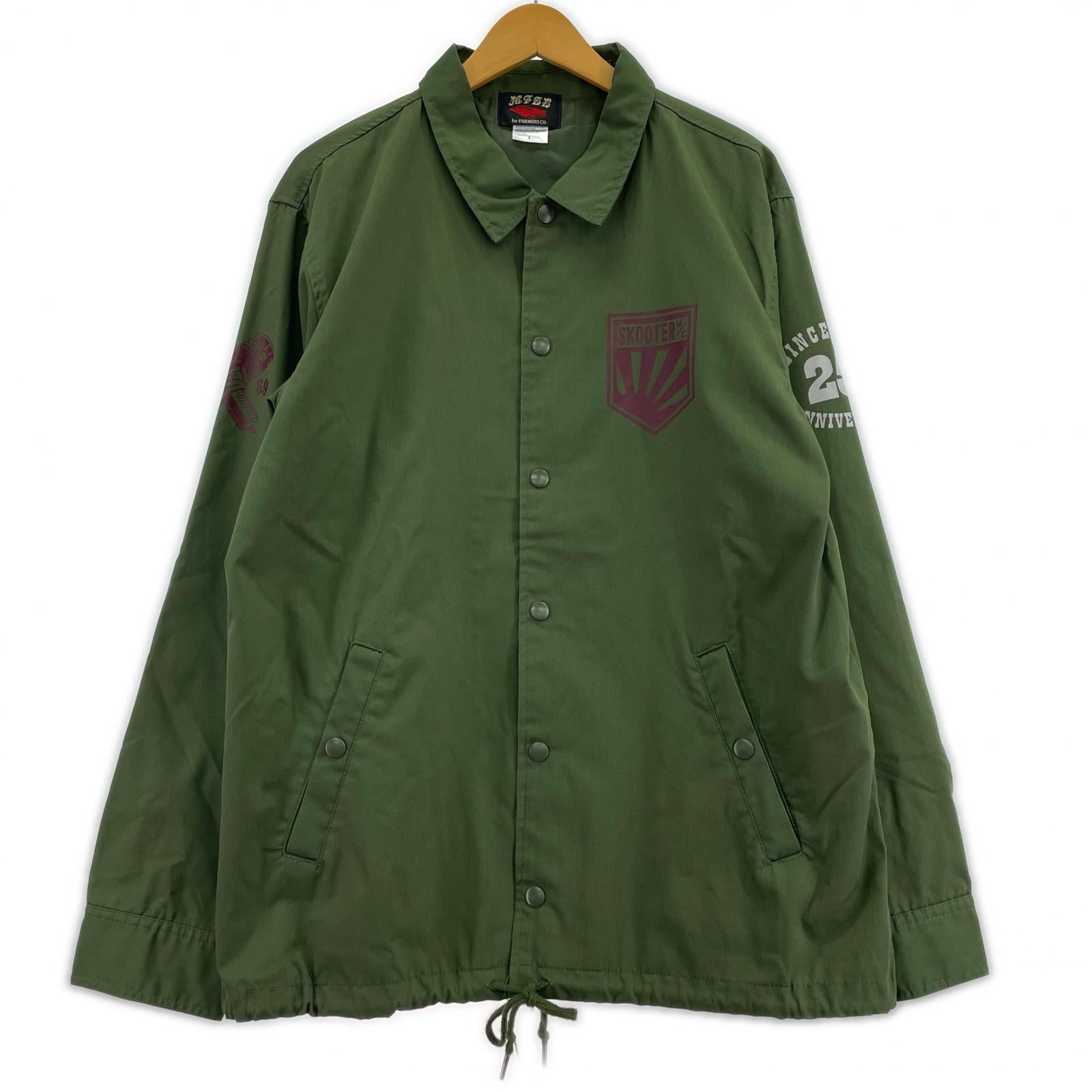 ジャケット MFSB コーチジャケット KHK L L カーキ