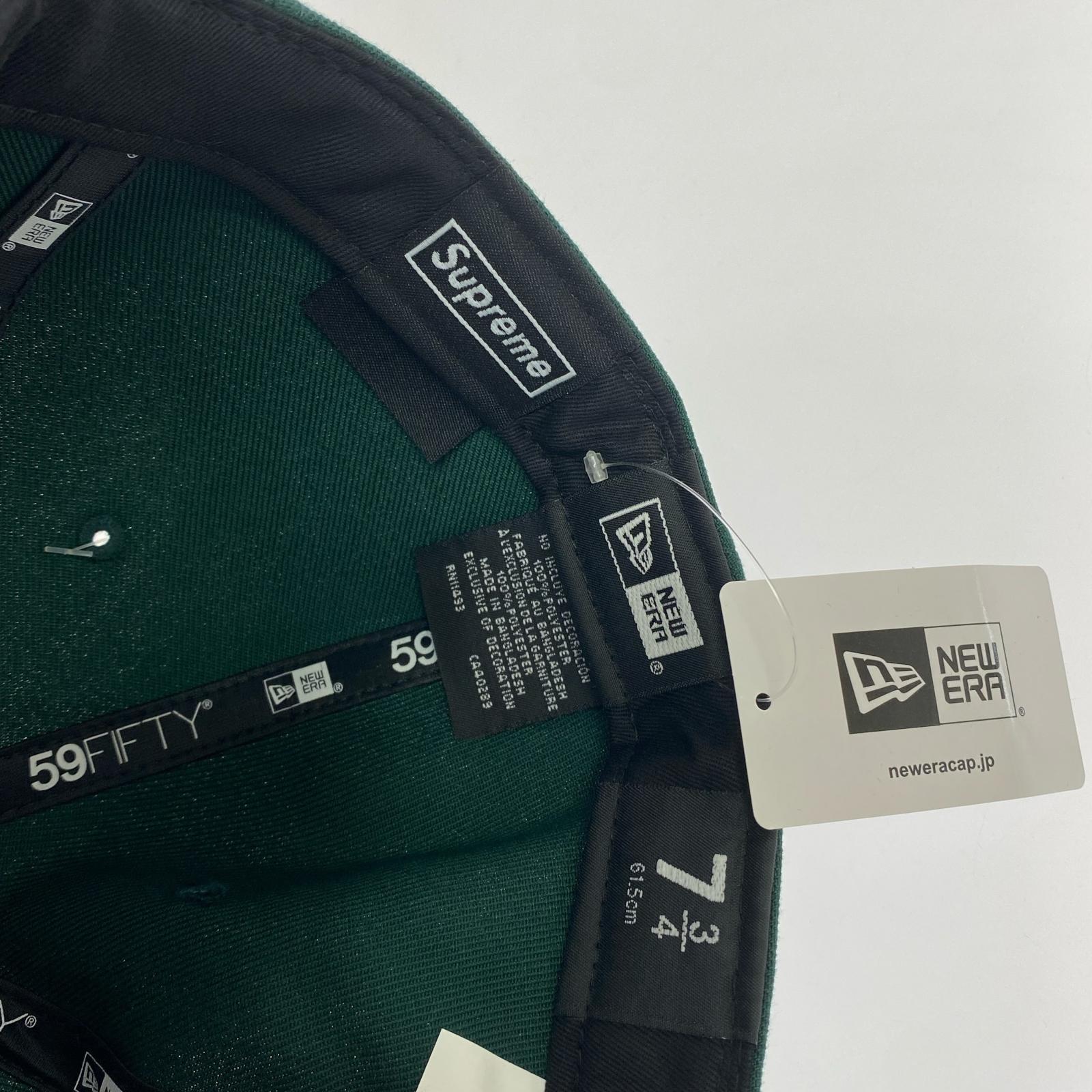 キャップ Supreme×NEW ERA 26SS Shop Box Logo New Era Green 緑 グリーン