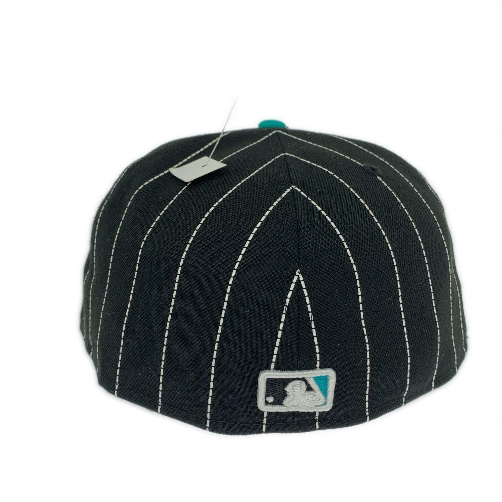 キャップ Supreme×NEW ERA×MLB 25AW Teams Box Logo Marlins Stripe ブラック
