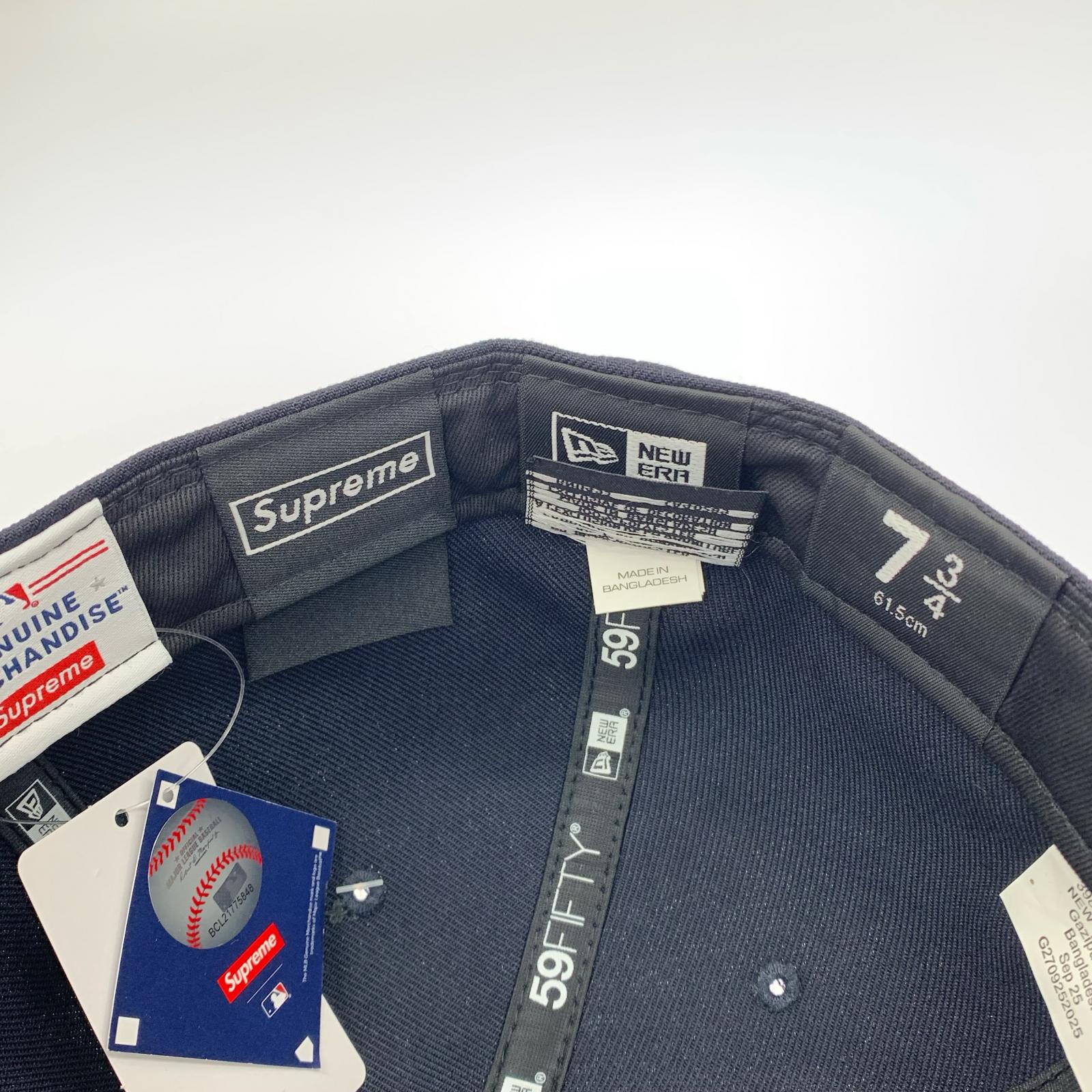 キャップ Supreme×NEW ERA×MLB 25AW Teams Box Logo Mariners Navy ネイビー