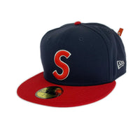 キャップ Supreme×NEW ERA 25AW Reaper S Logo New Era Navy×Red