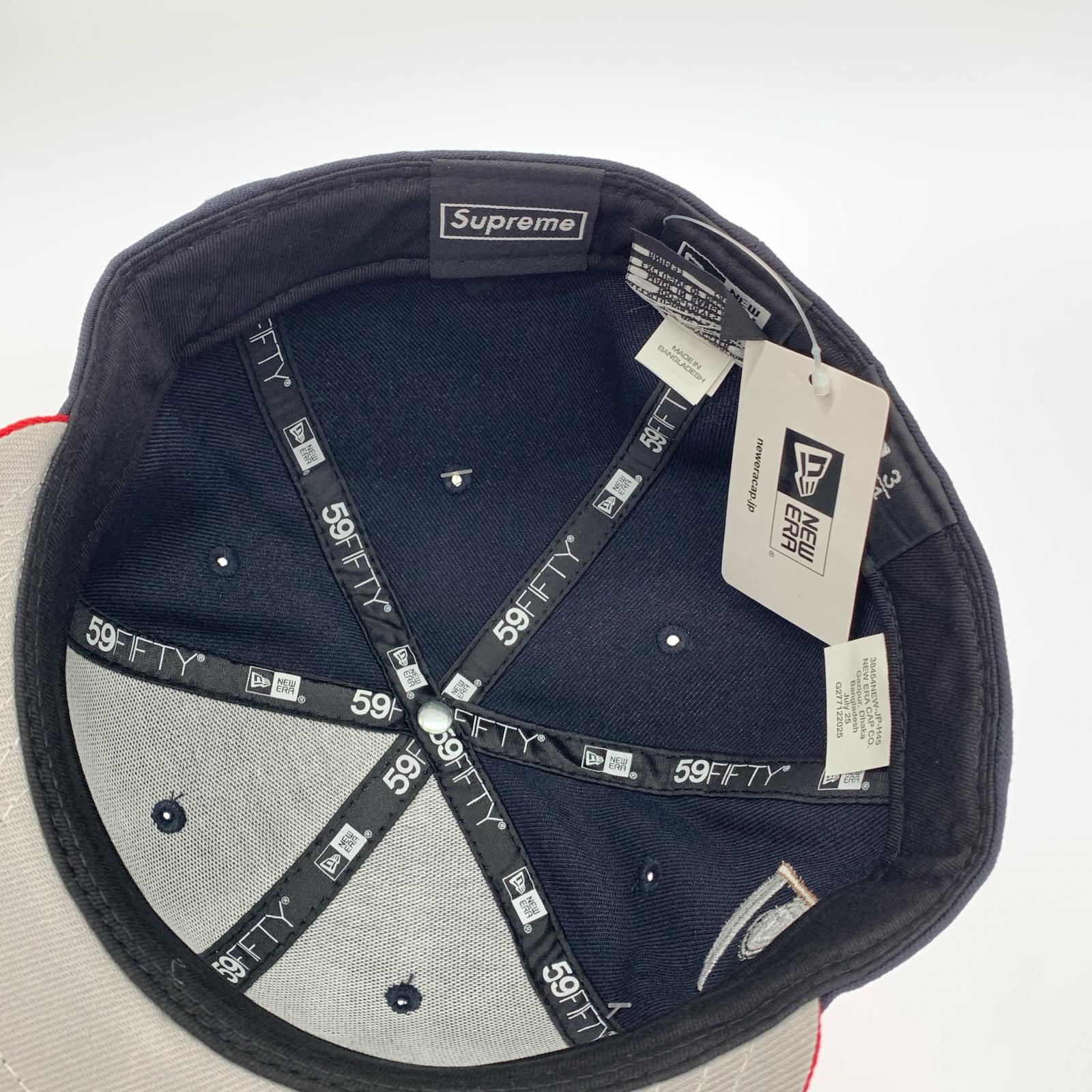 キャップ Supreme×NEW ERA 25AW Reaper S Logo New Era Navy×Red