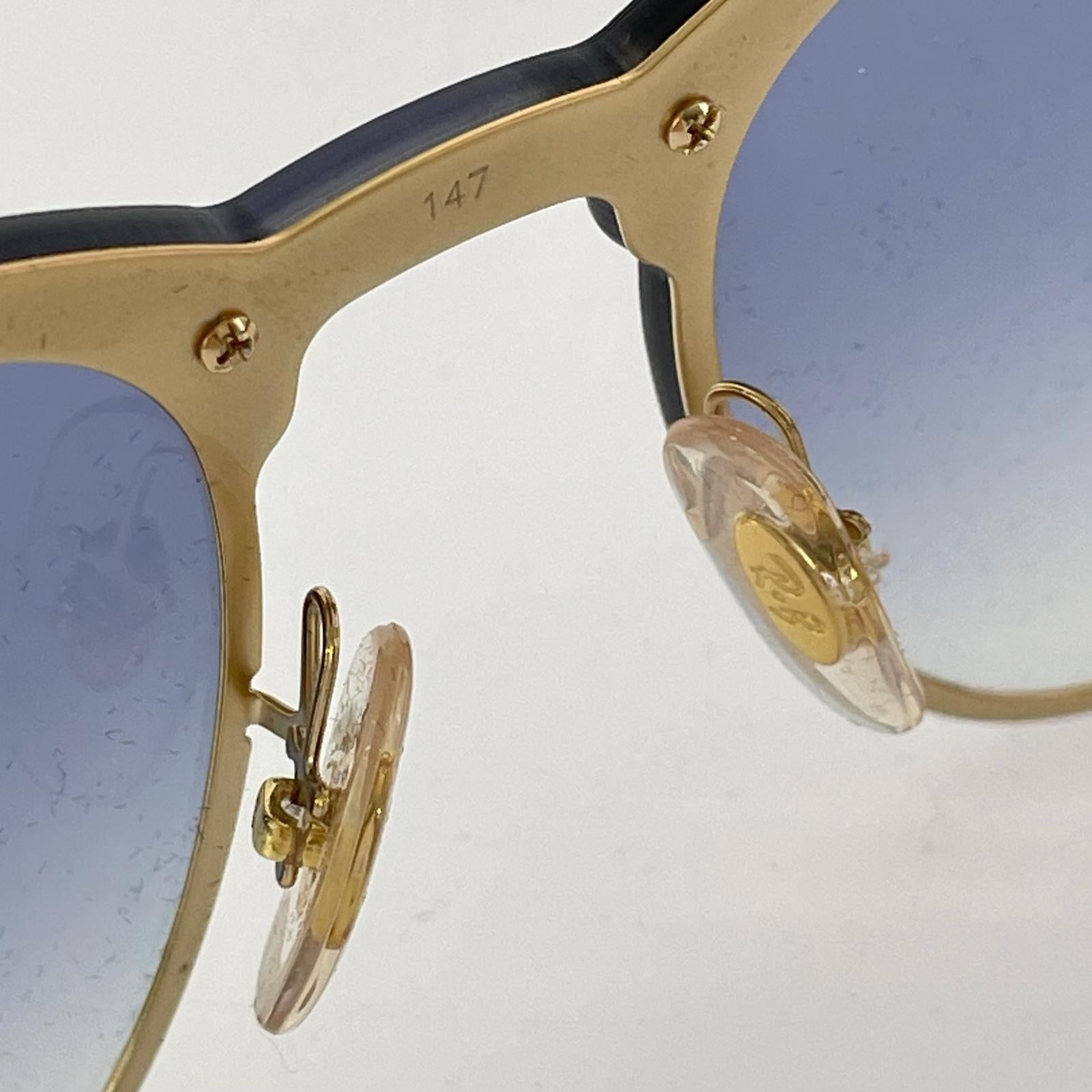 その他アクセサリー Ray-Ban BLAZE CLUBMASTER RB3576-N ゴールド