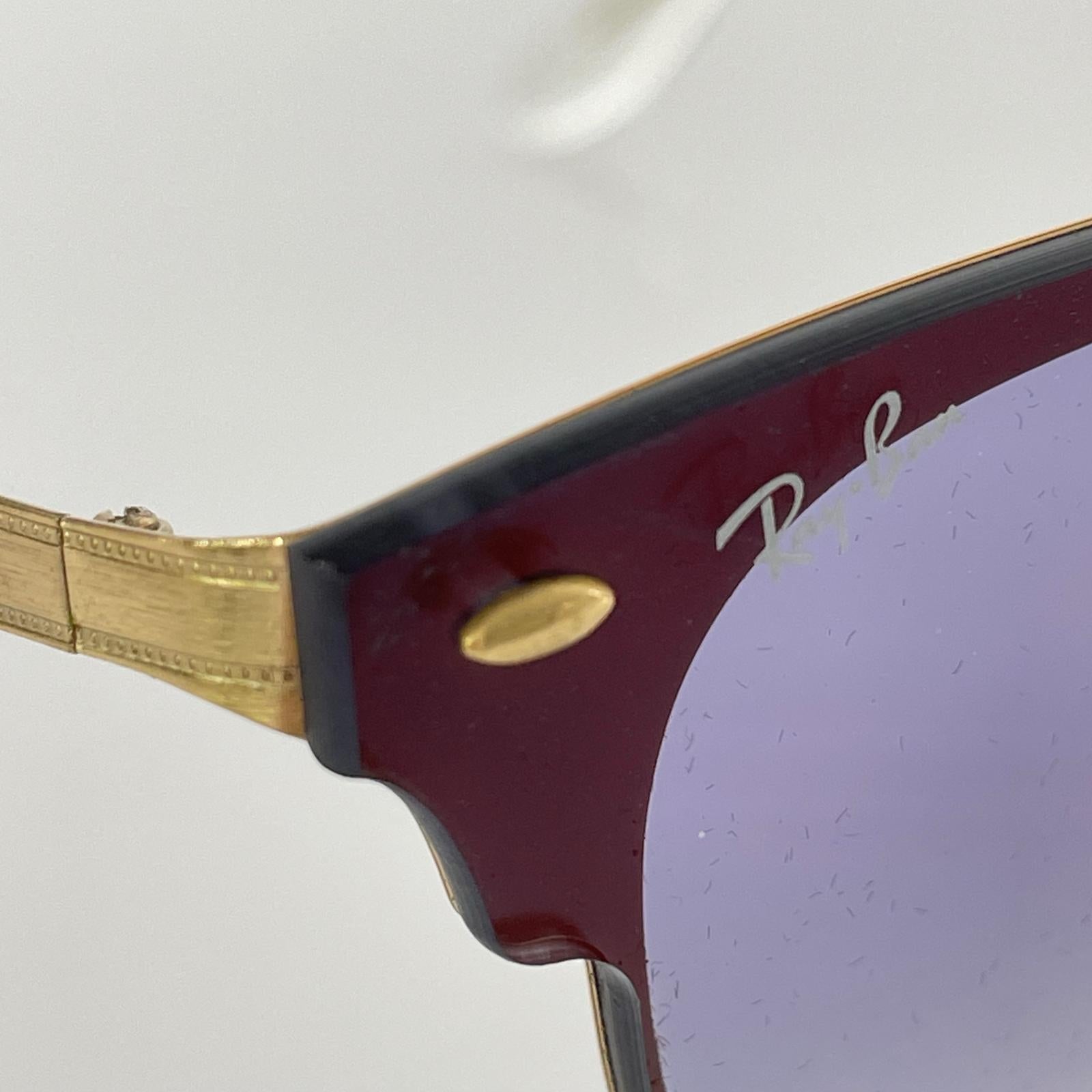その他アクセサリー Ray-Ban BLAZE CLUBMASTER RB3576-N ゴールド