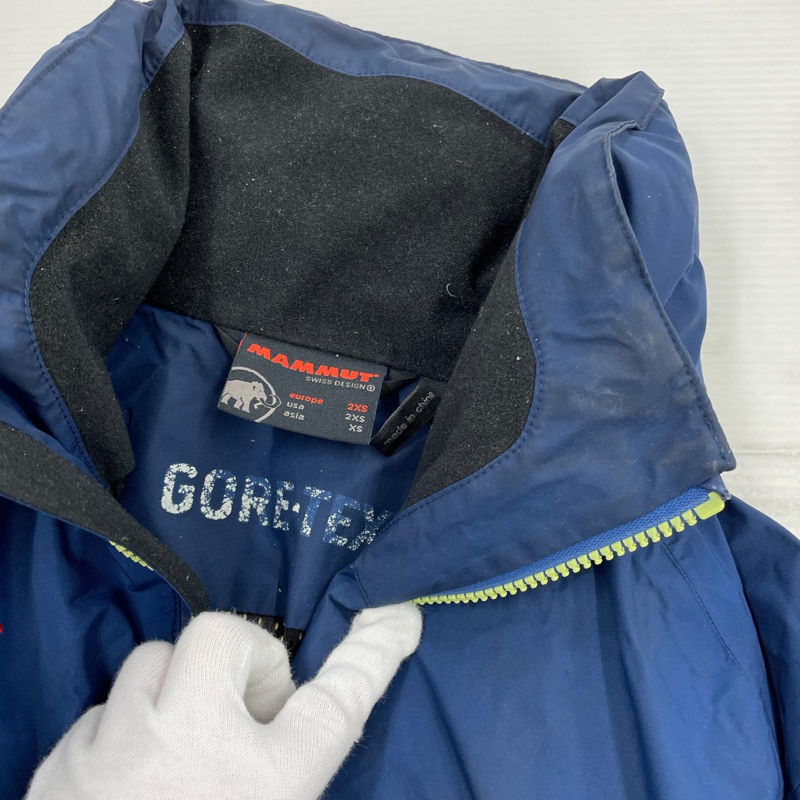 ジャケット ICE FIELD II JACKET GORE-TEX 2XS ネイビー
