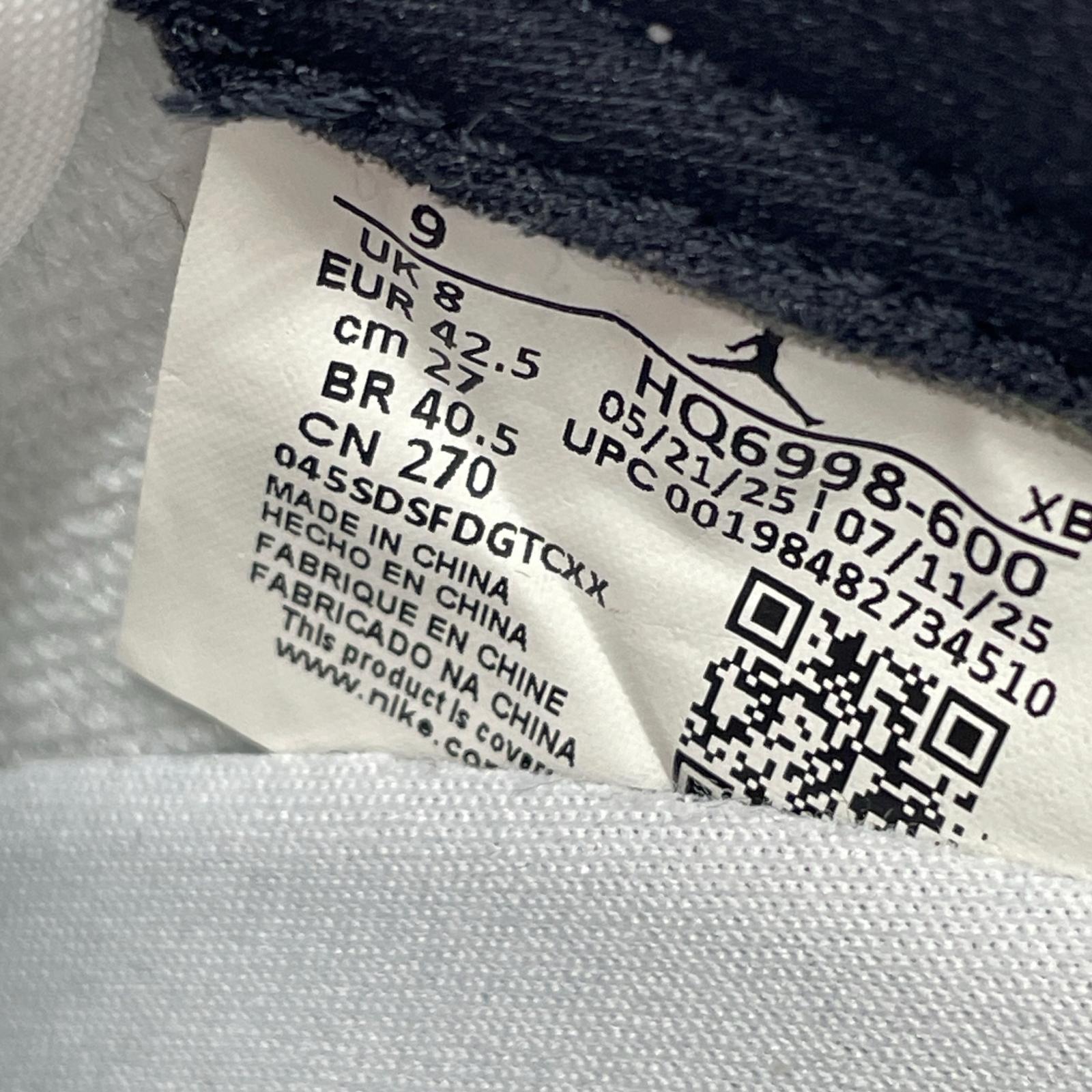 スニーカー NIKE Air Jordan1Retro Low OG Chicago HQ6998-600 (27) 27cm (US9 UK8 1/2 EU44)
