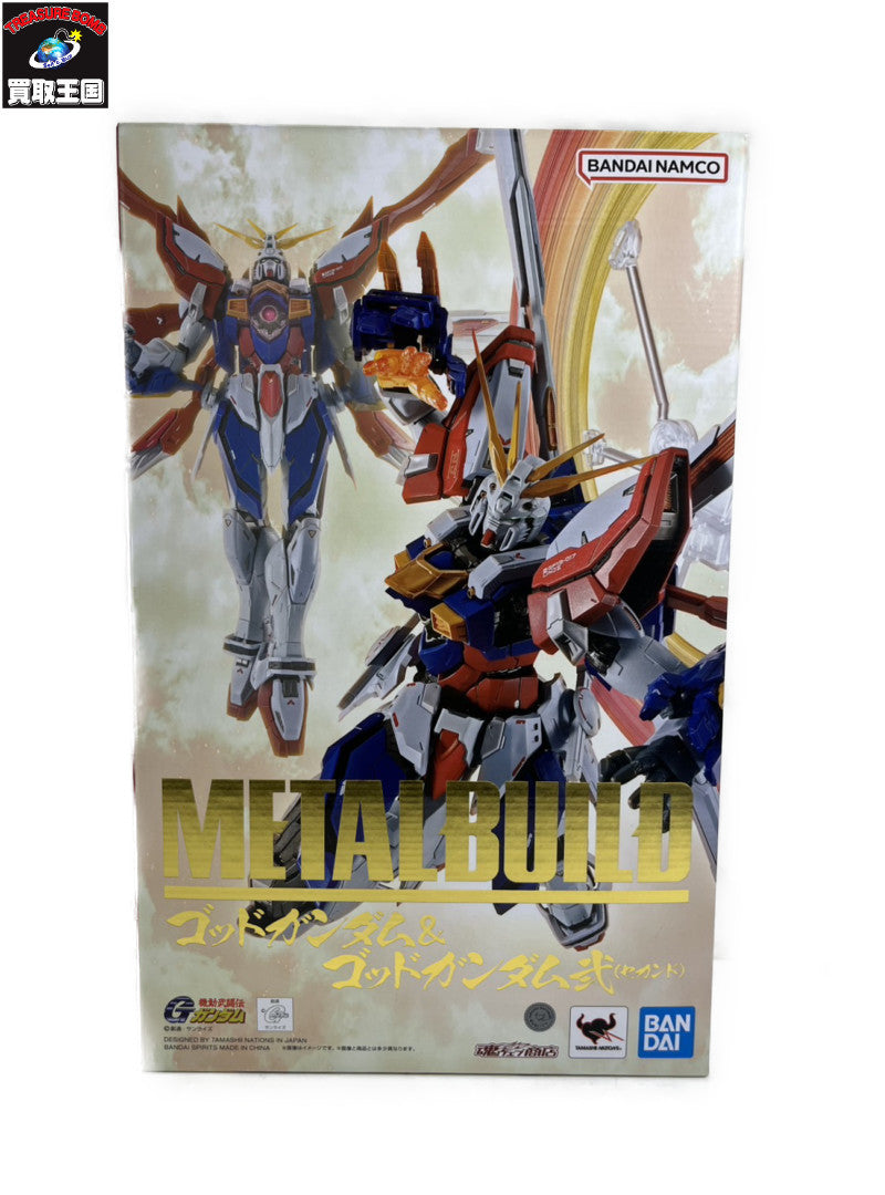 METAL BUILD ゴッドガンダム&ゴッドガンダム弐(セカンド) フィギュア/グッズ