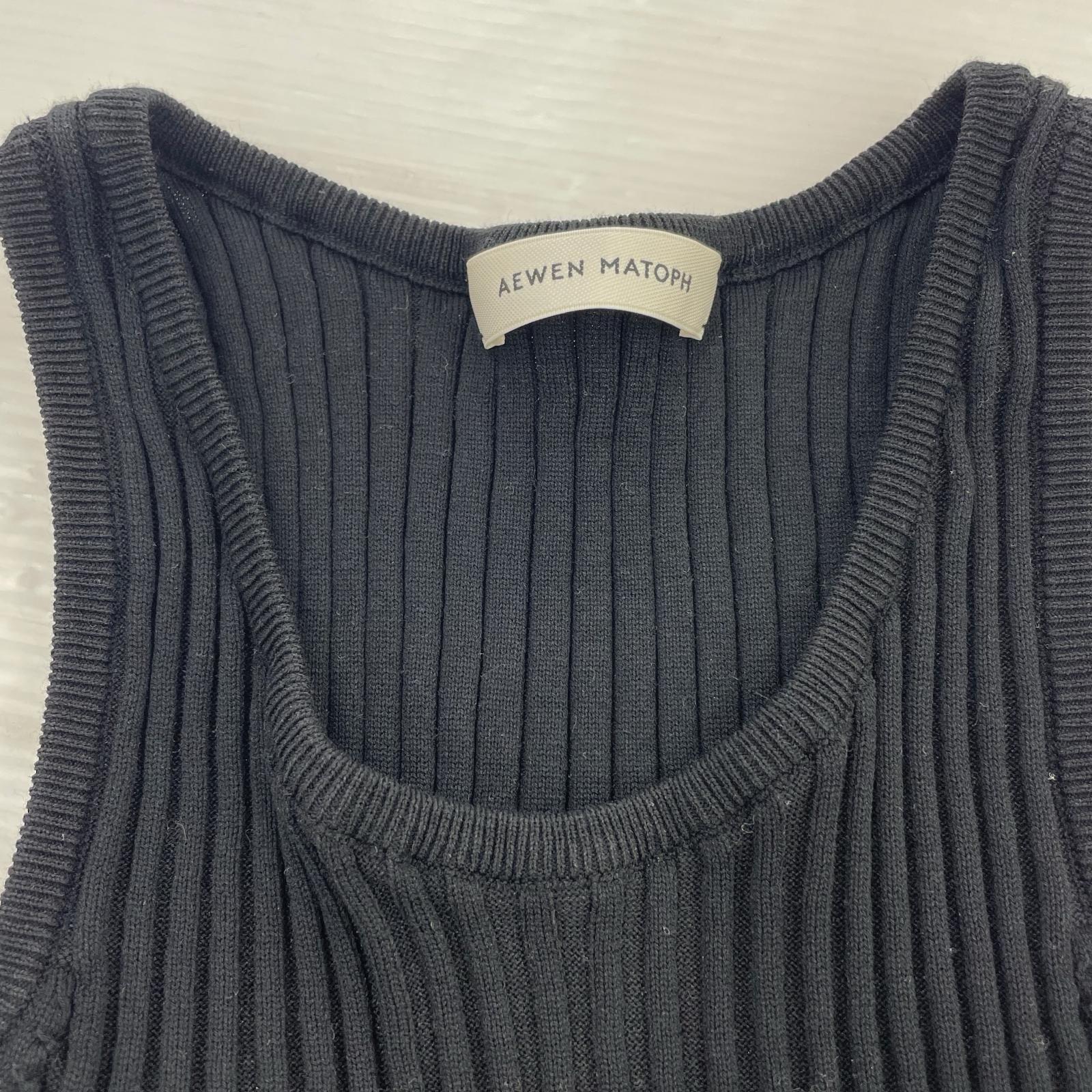 ワンピース 24SS AEWEN MATOPH ドレス ブラック