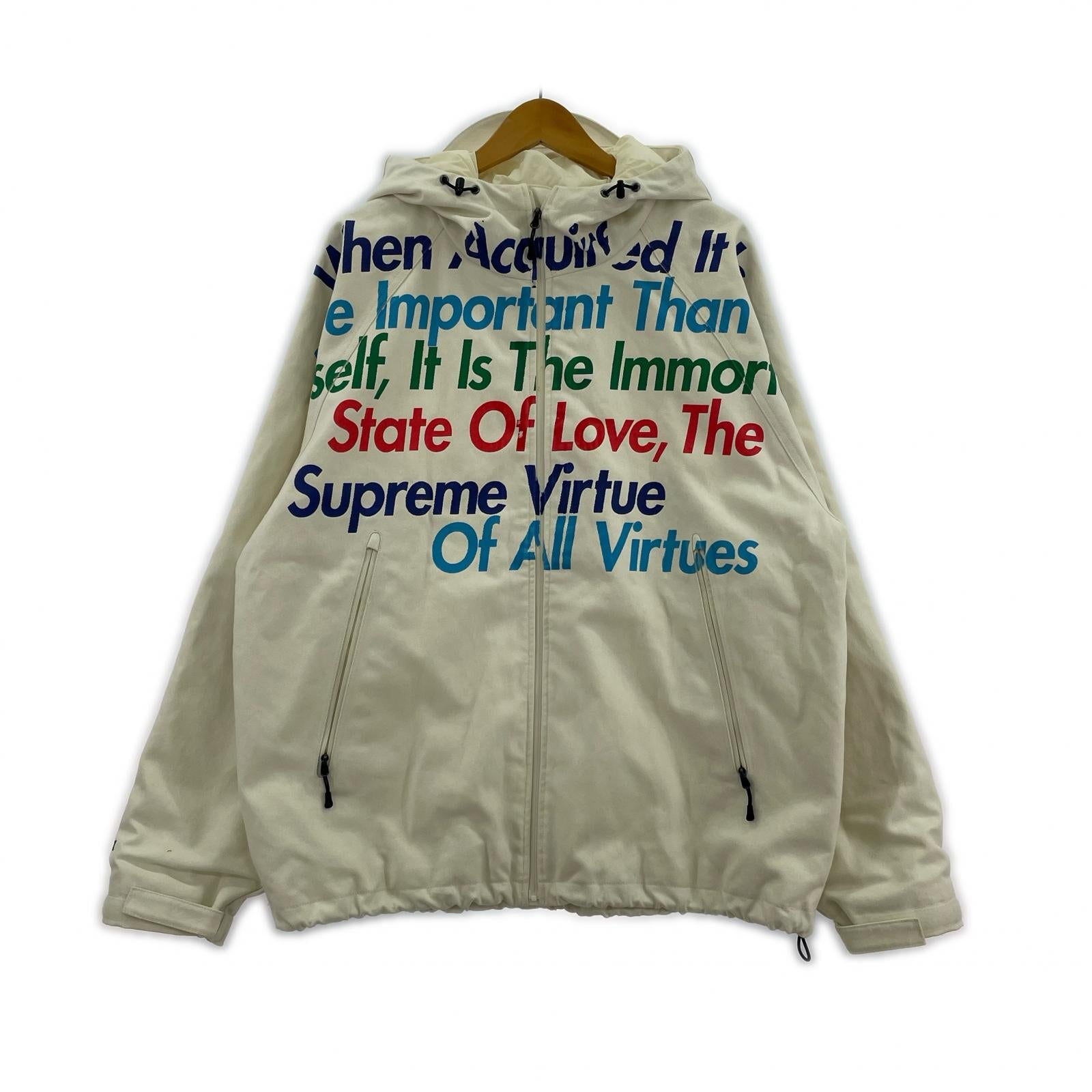 マウンテンパーカー Taped Seam Shell Jacket Times Square M L ホワイト