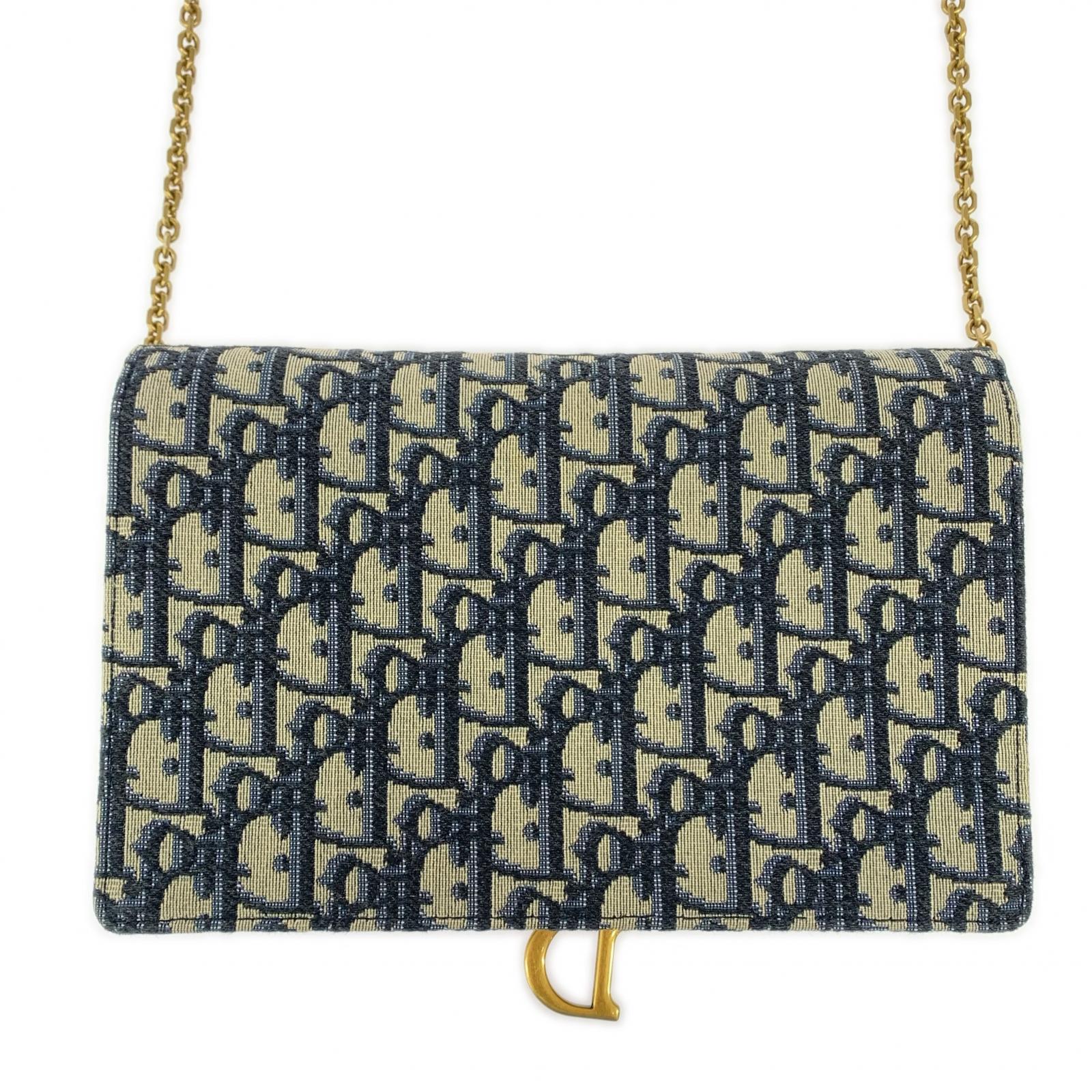 Christian Dior オブリーク サドル ベルト ショルダーバッグ