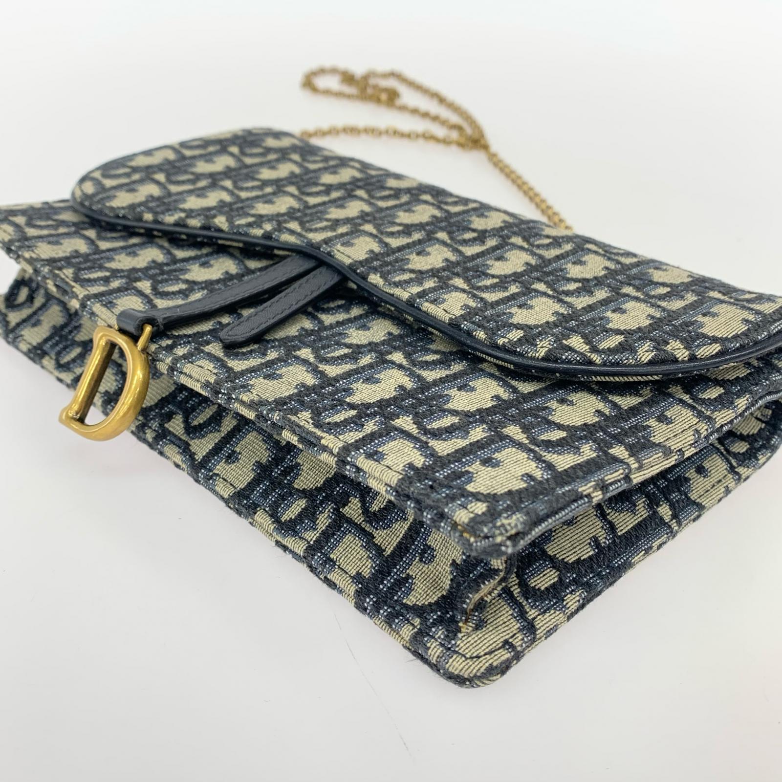 Christian Dior オブリーク サドル ベルト ショルダーバッグ