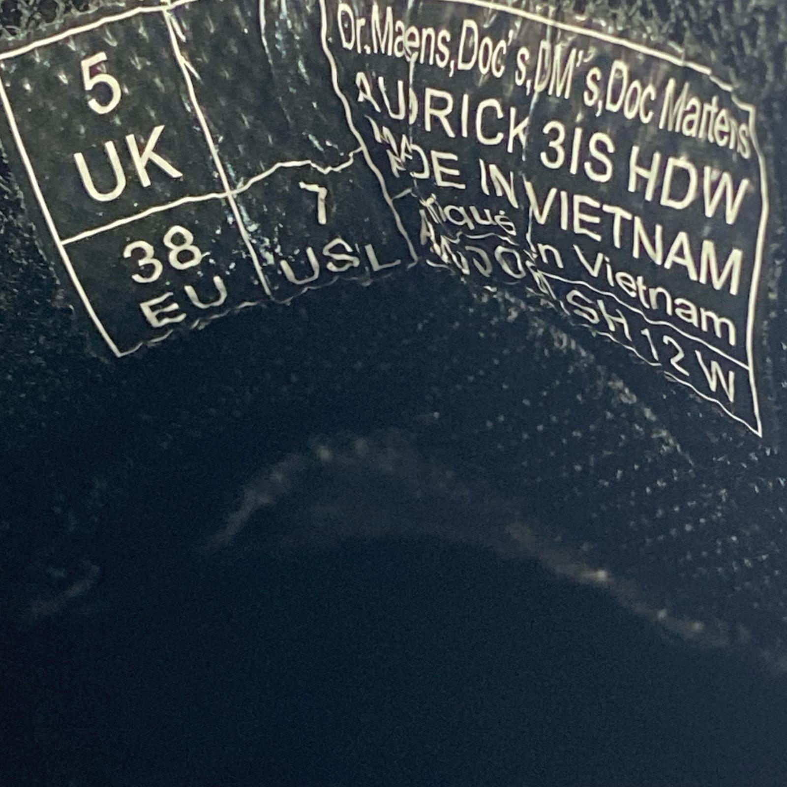 シューズ AUDRICK 3IS HDW スタッズ 黒 (UK5) ブラック