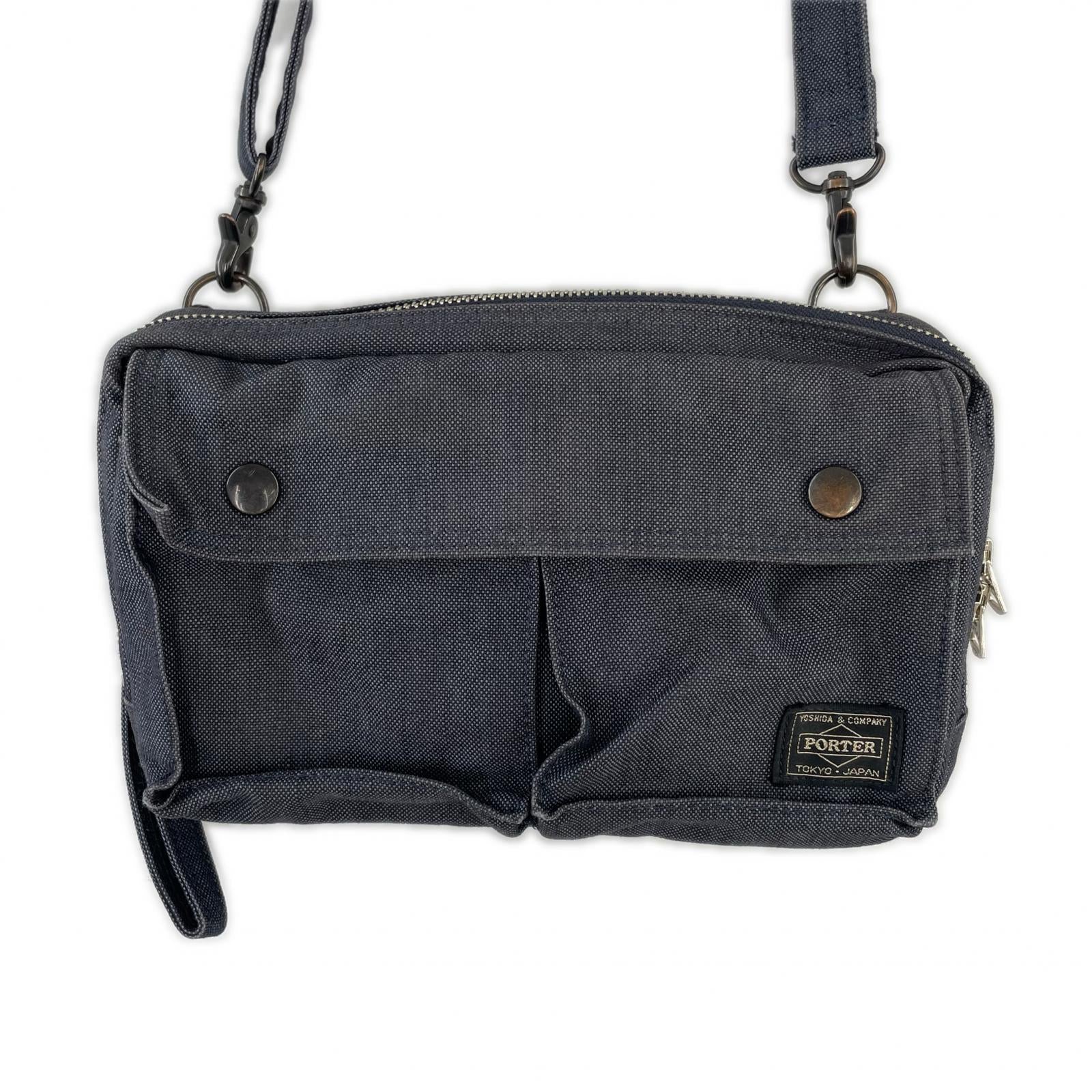 ショルダーバッグ PORTE ネイビー