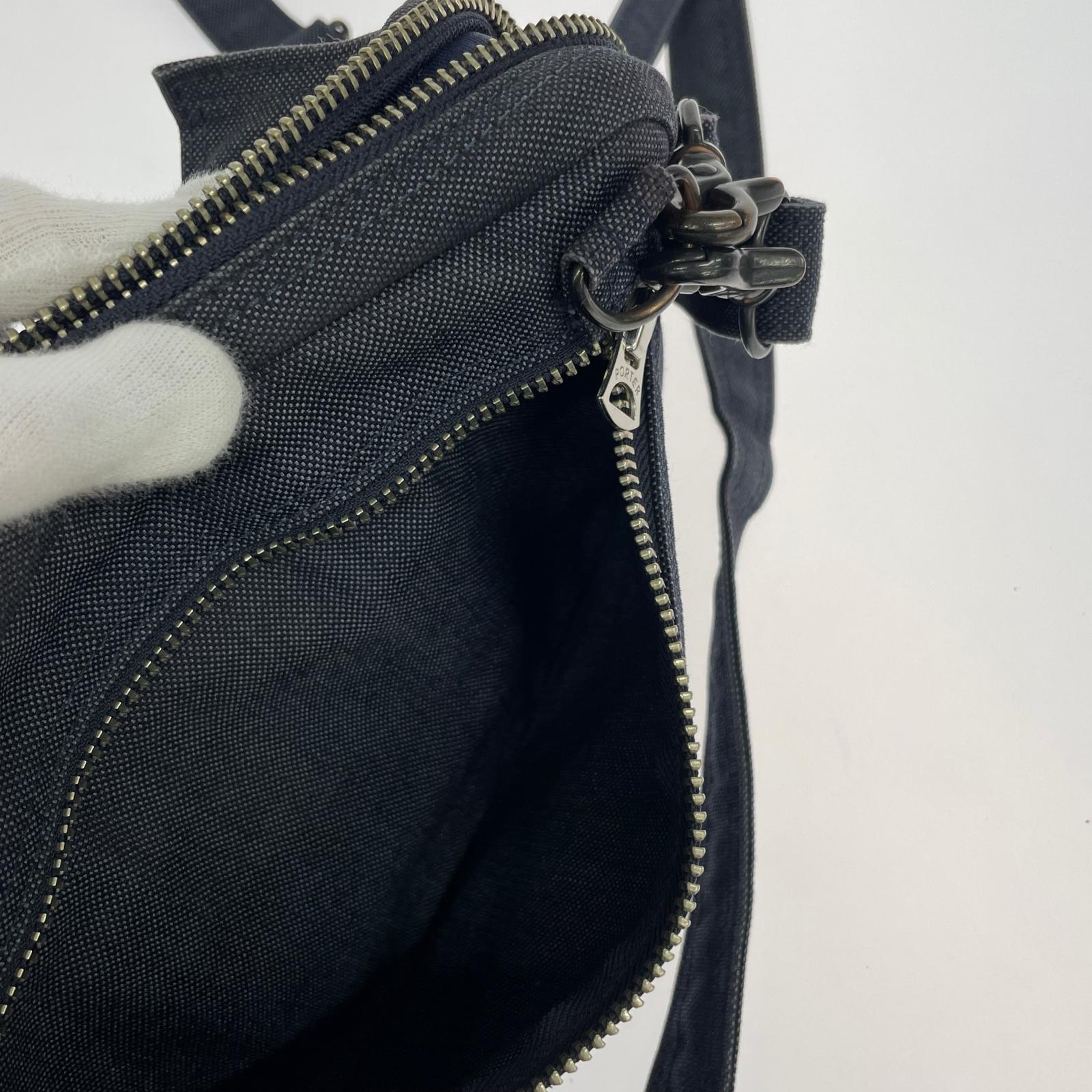 ショルダーバッグ PORTE ネイビー