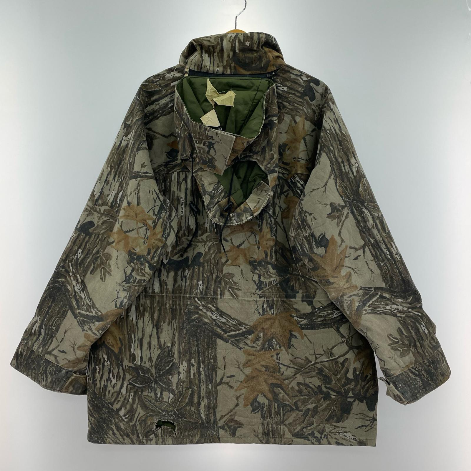 ジャケット USA製 10X 90S GRTX カモ柄ハンティングジャケット (L) L マルチカラー