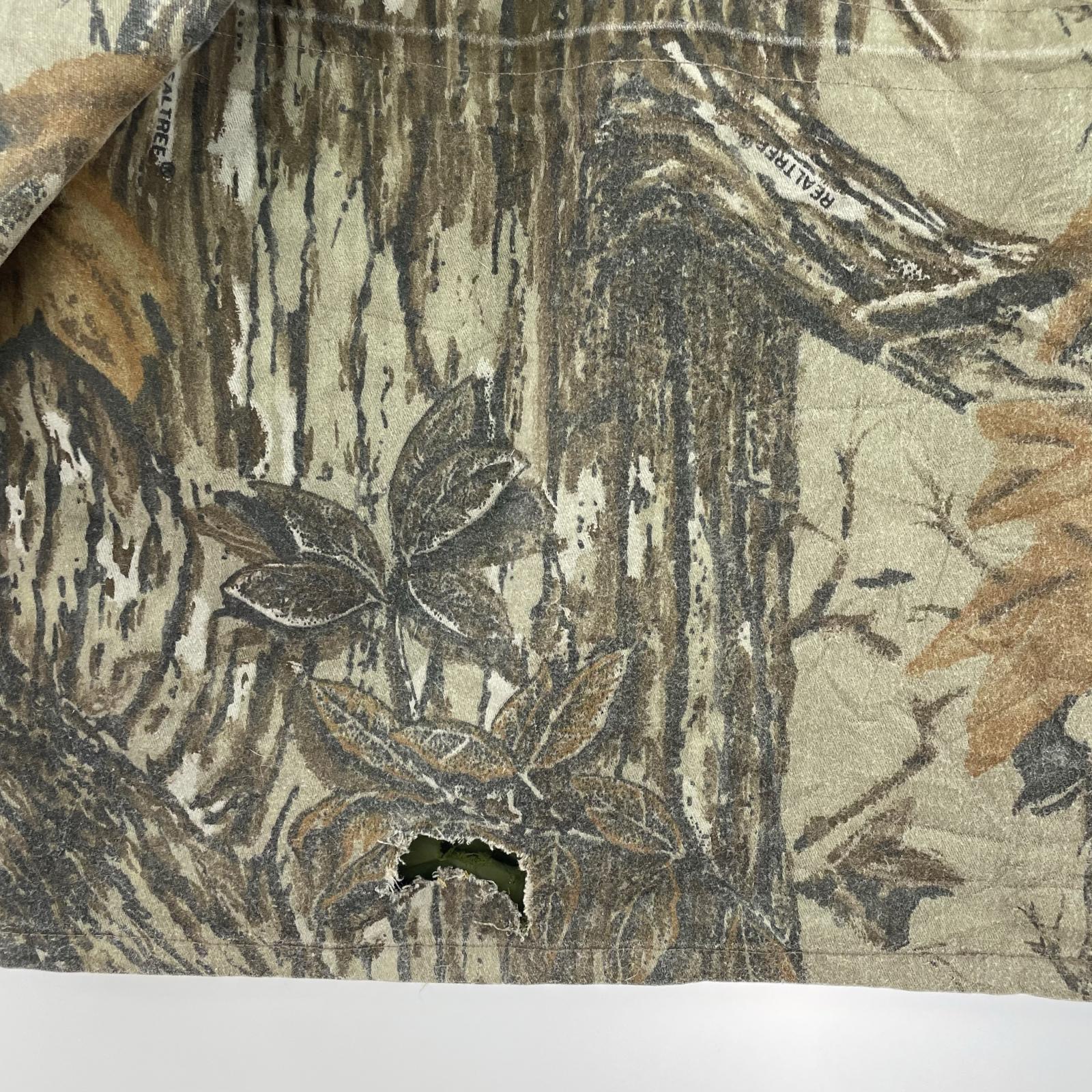 ジャケット USA製 10X 90S GRTX カモ柄ハンティングジャケット (L) L マルチカラー