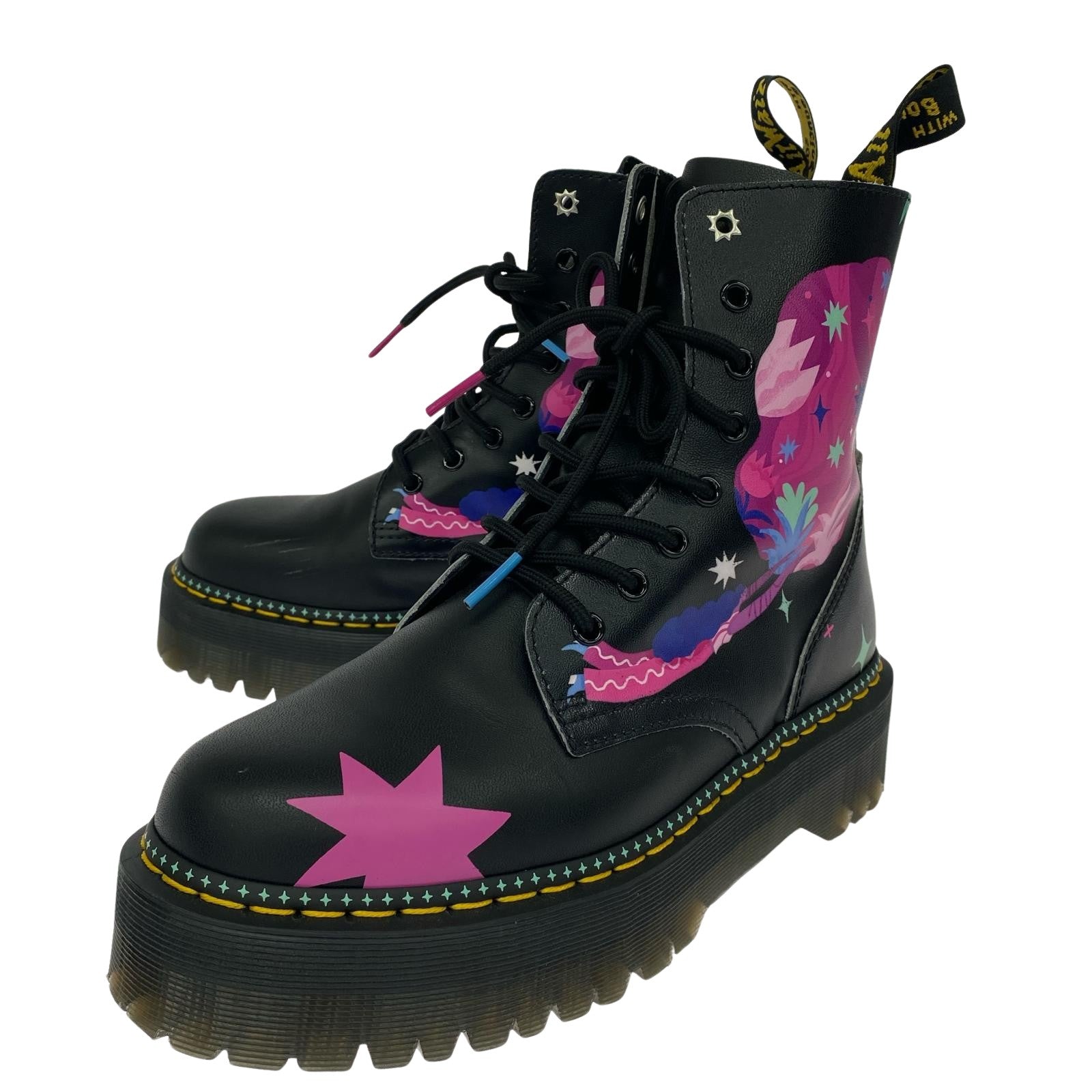 ブーツ × Loveis Wise Jadon for Pride UK 7 25.5cm (US7 1/2 UK7 EU41) ブラック