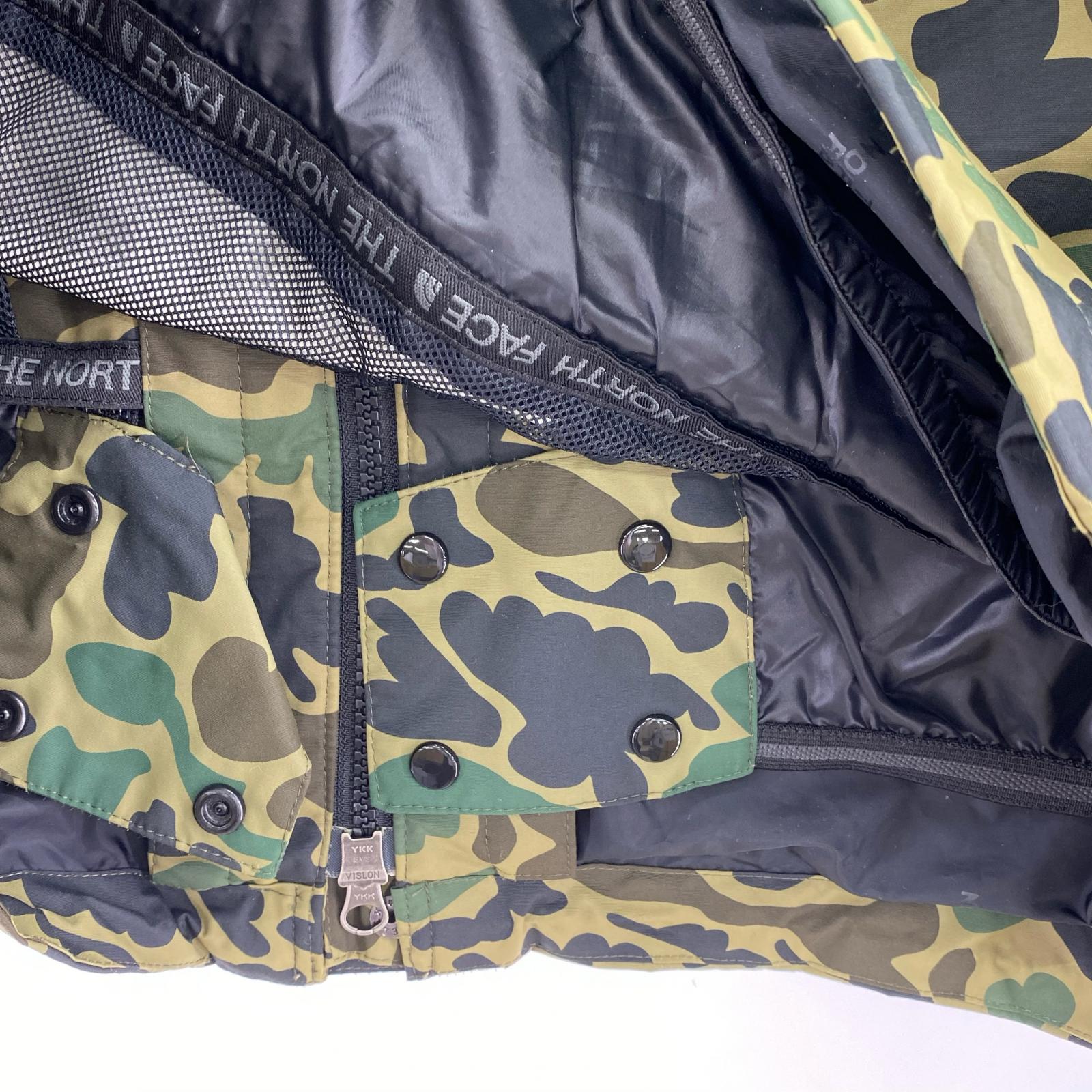 マウンテンパーカー SCOOP JACKET 迷彩 L