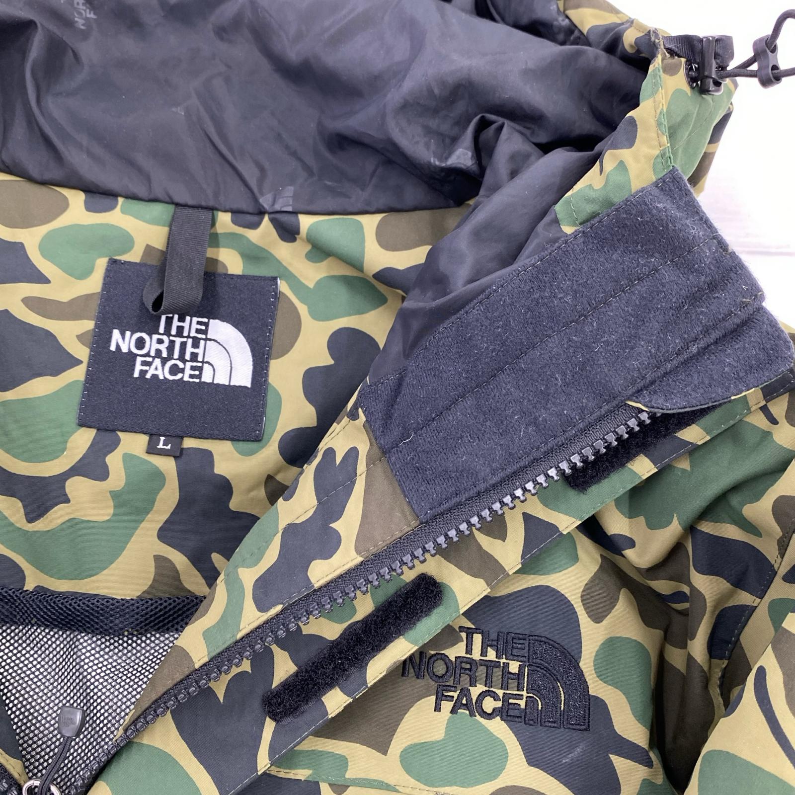 マウンテンパーカー SCOOP JACKET 迷彩 L