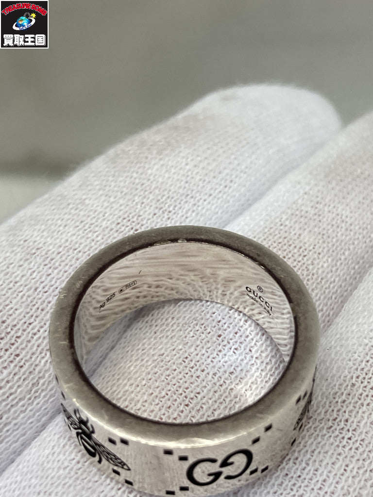 GUCCI GG Bee Engraved Ring リング