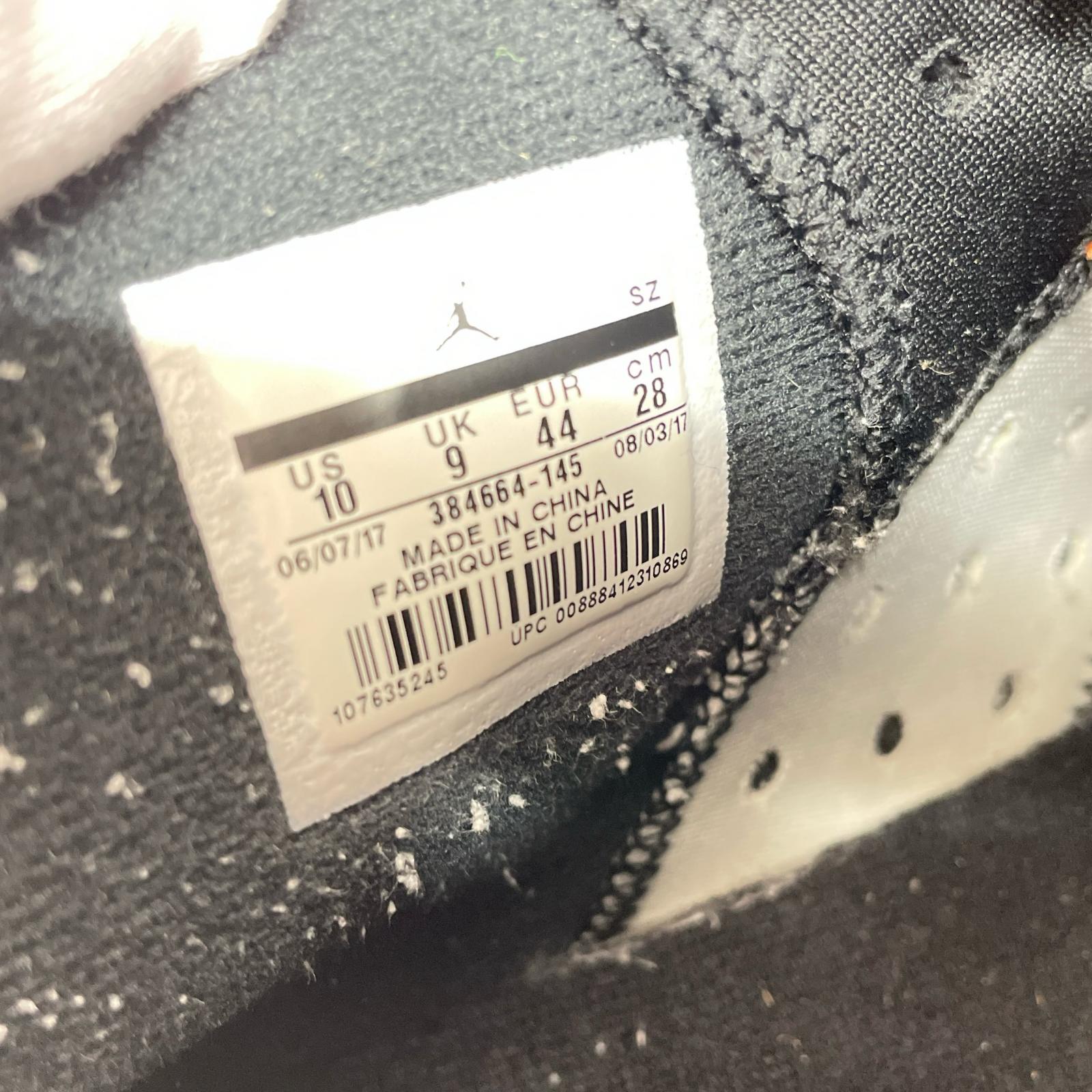 スニーカー NIKE 384664-145 AIR JORDAN 6 RETRO 28.0 28cm (US10 UK9 1/2 EU46) ホワイト