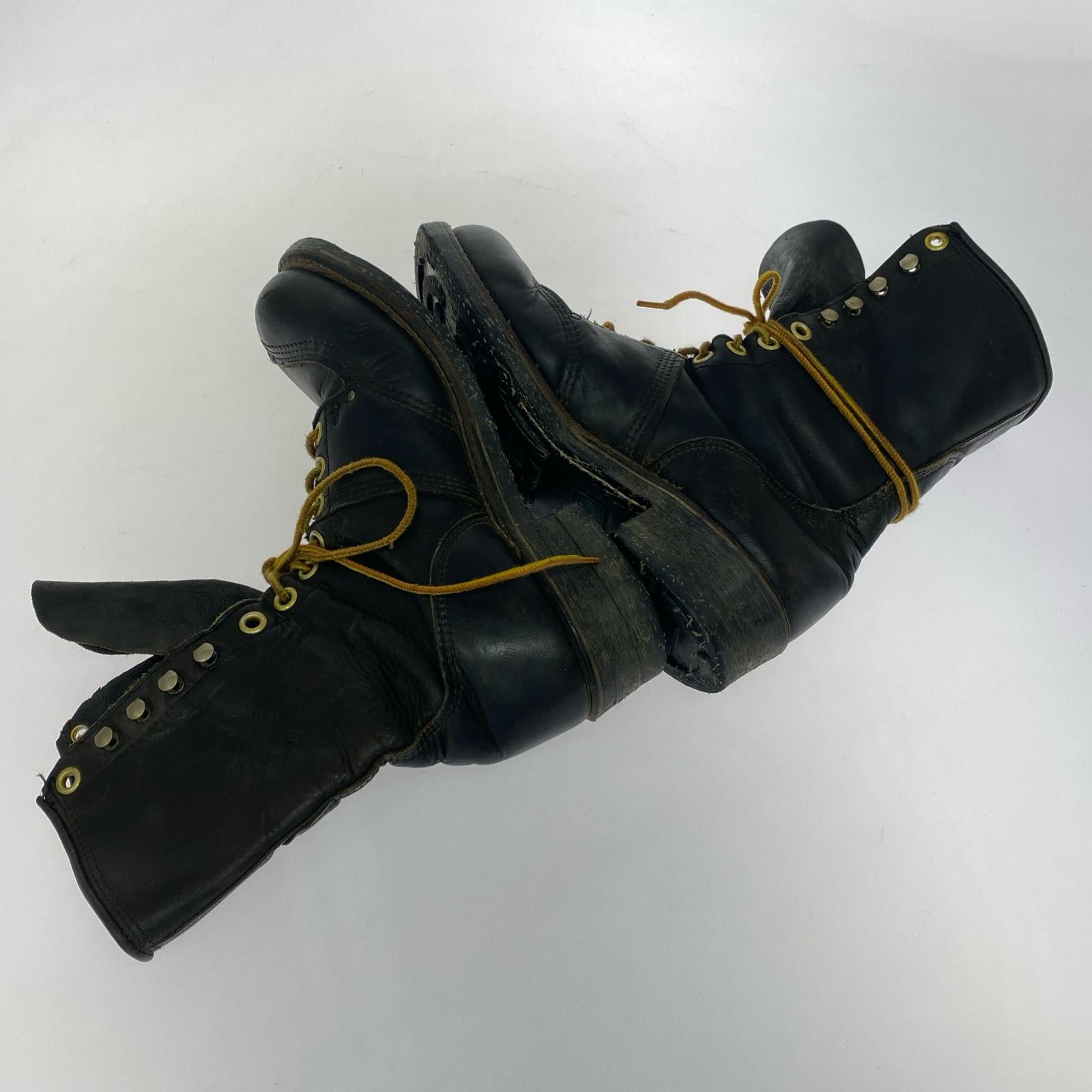 ブーツ Carolina LINESMAN レザー 黒 (10) ブラック