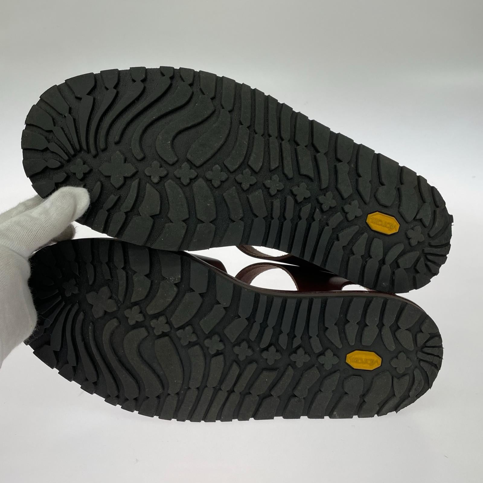 シューズ Nigel Cabourn LEATHER GURKHA SANDAL ブラウン 28cm (US10 UK9 1/2 EU46) ブラウン