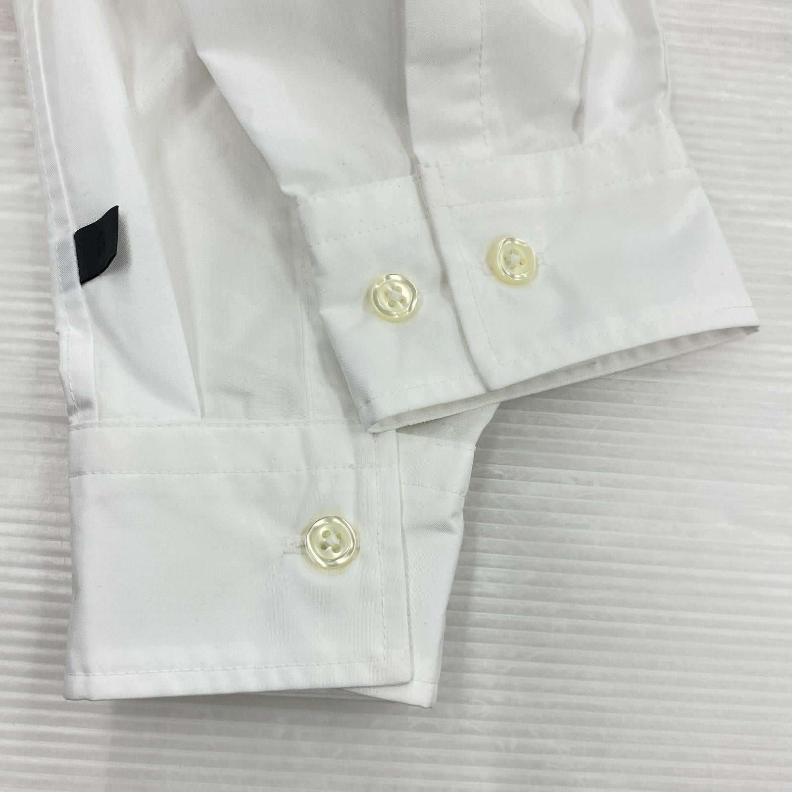 長袖シャツ BE-83025W M ホワイト