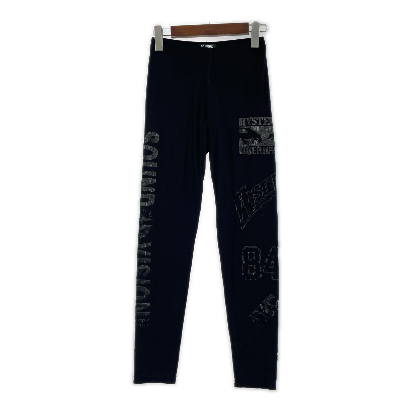 パンツ HYSTERIC GLAMOUR ☆SCRATCH レギンス F フリー ブラック