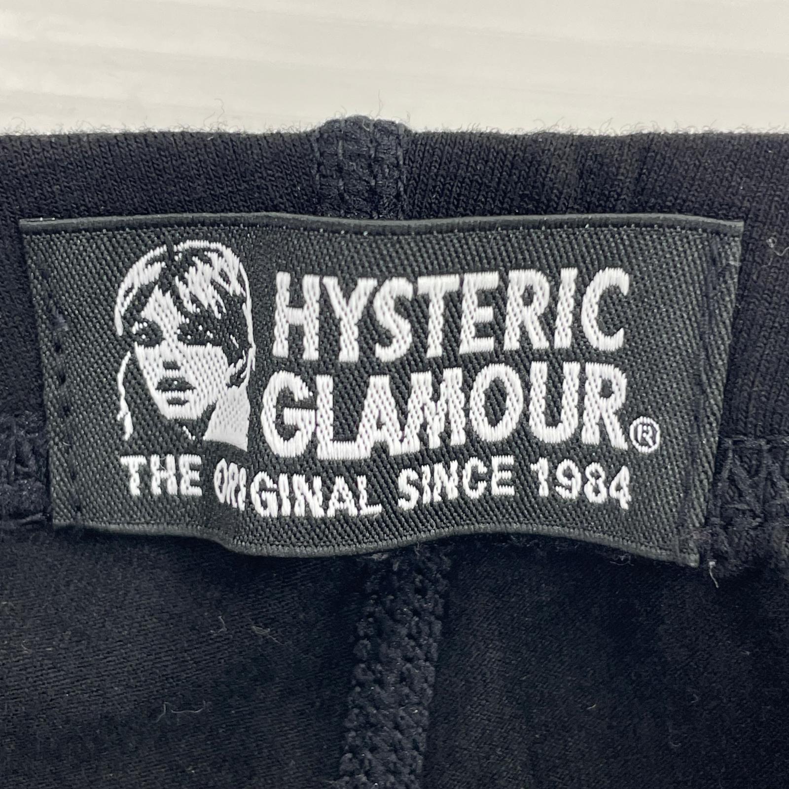 パンツ HYSTERIC GLAMOUR ☆SCRATCH レギンス F フリー ブラック