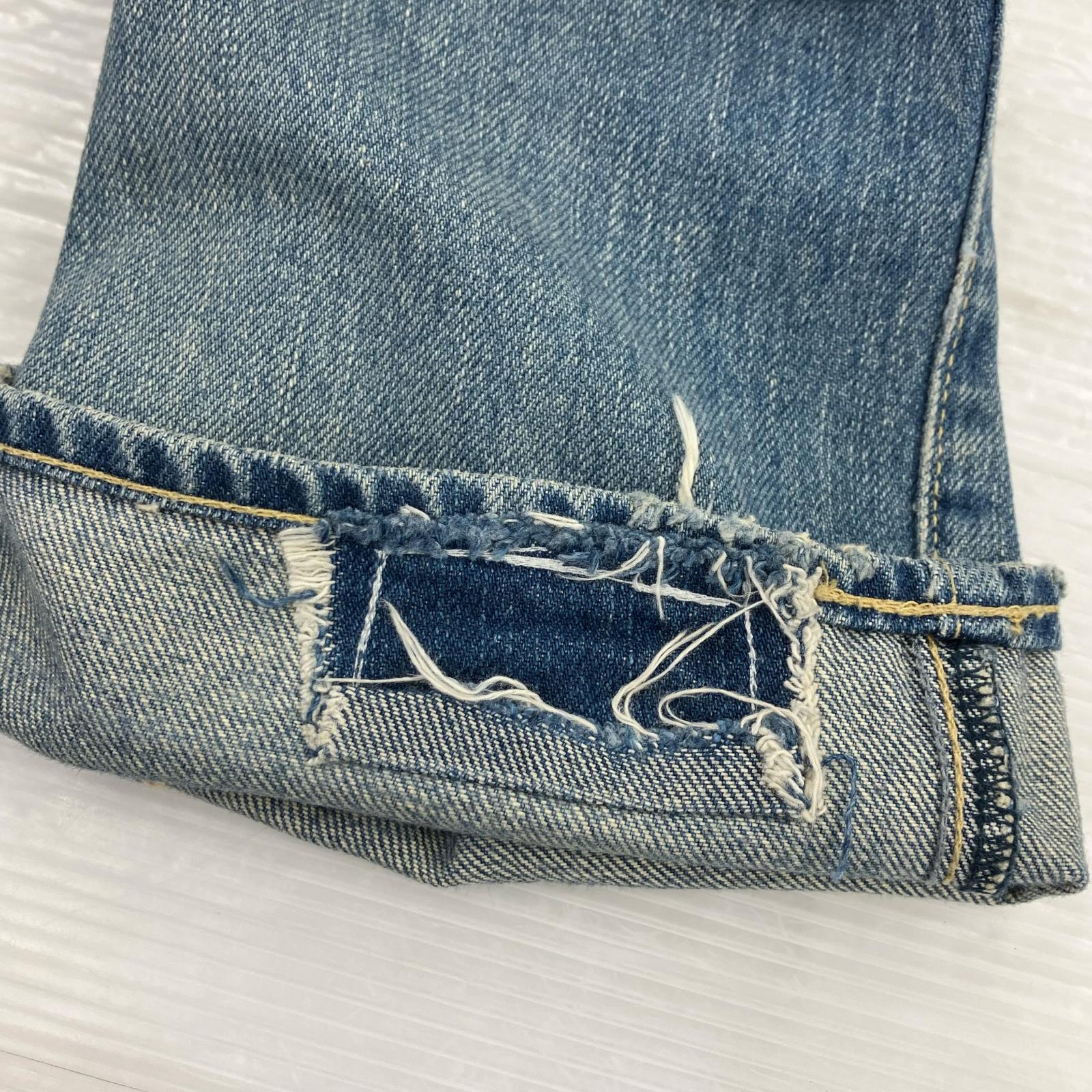 デニムパンツ 0253ap02 加工デニム