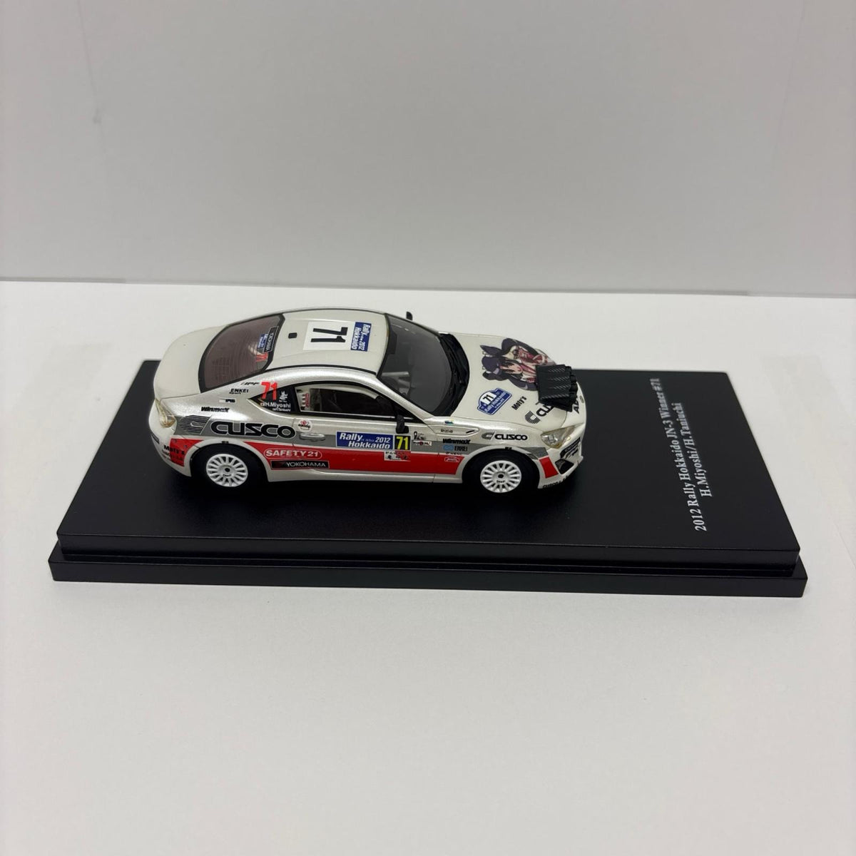 LA-X 1/43 トヨタ 86 2012年 ラリー北海道 1/43スケールカー スケールカー