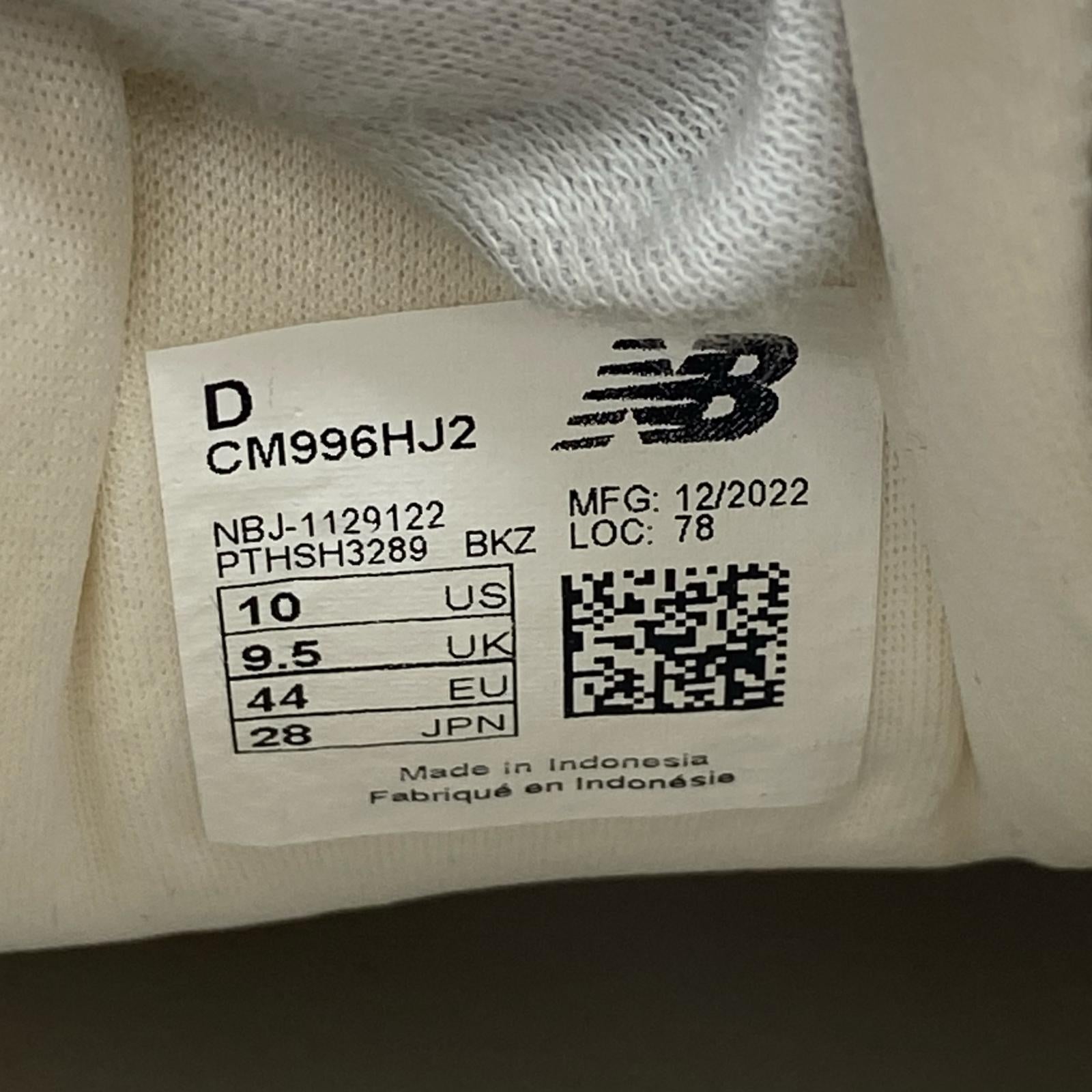 スニーカー NEW BALANCE CM996HJ2 35周年モデル グレー 28.0cm 28cm (US10 UK9 1/2 EU46) グレー