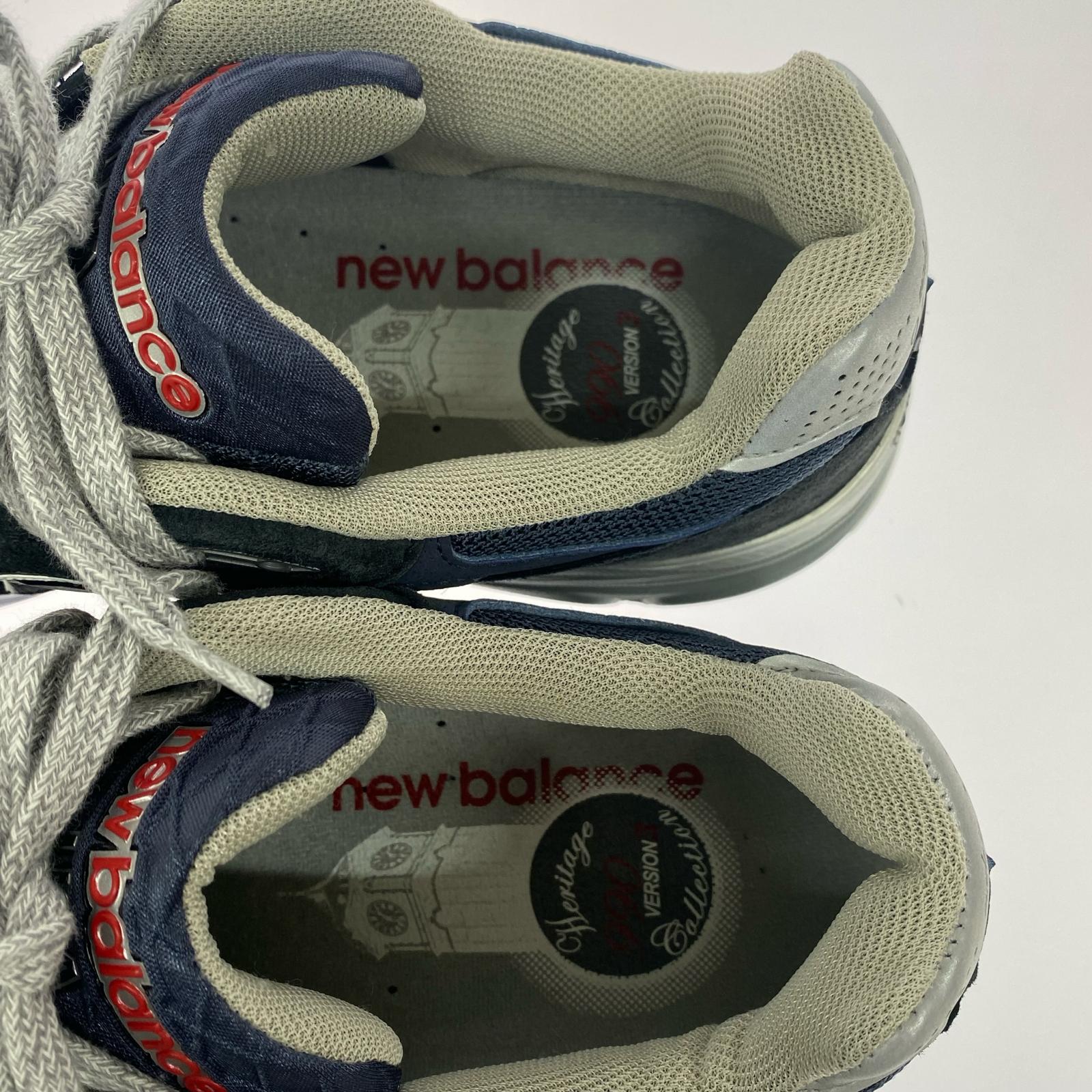 スニーカー NEW BALANCE USA製 990V3 M990NB3 28.0cm 紺 28cm (US10 UK9 1/2 EU46) ネイビー