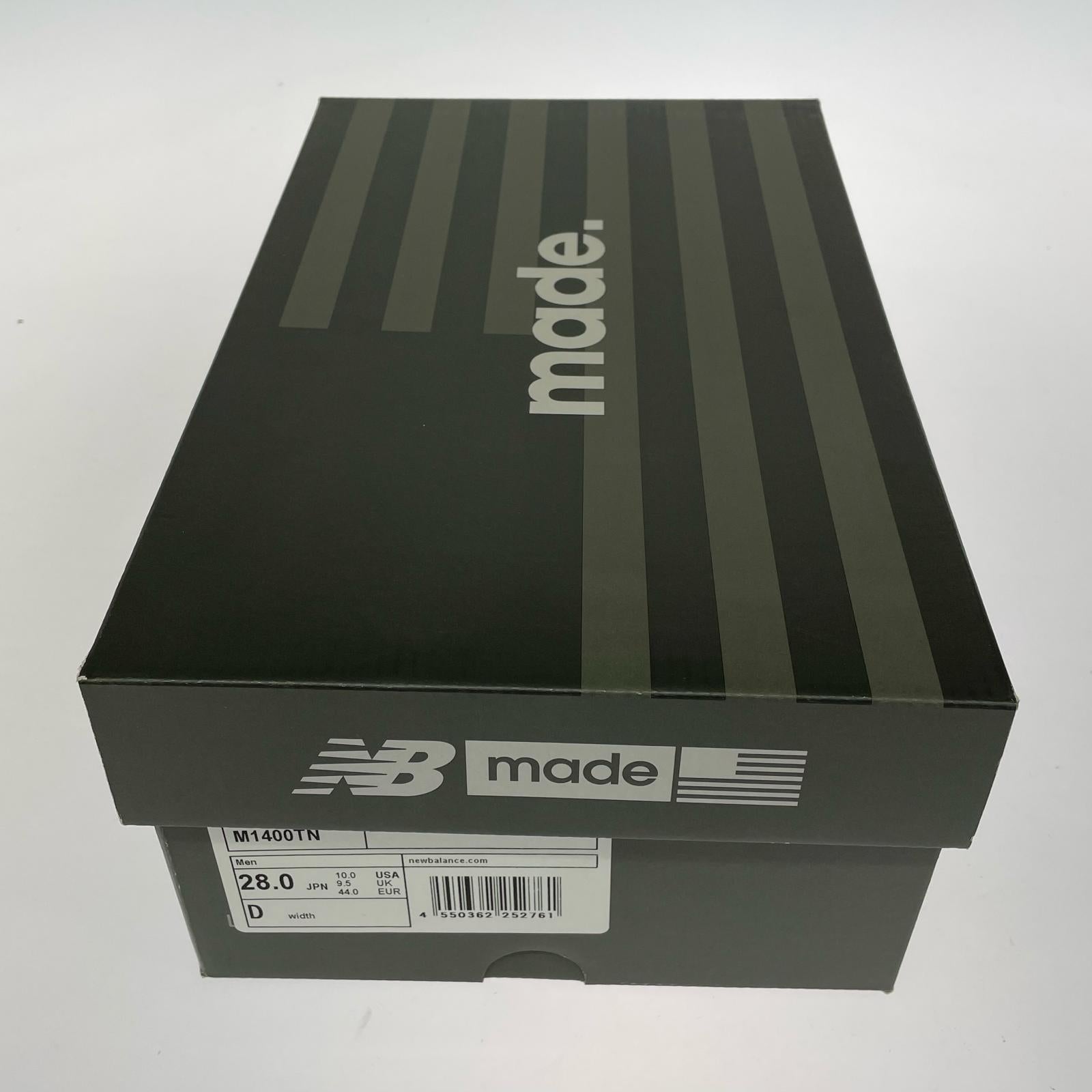スニーカー NEW BALANCE USA製 M1400TN TAN BEIGE 28.0cm 28cm (US10 UK9 1/2 EU46) ベージュ