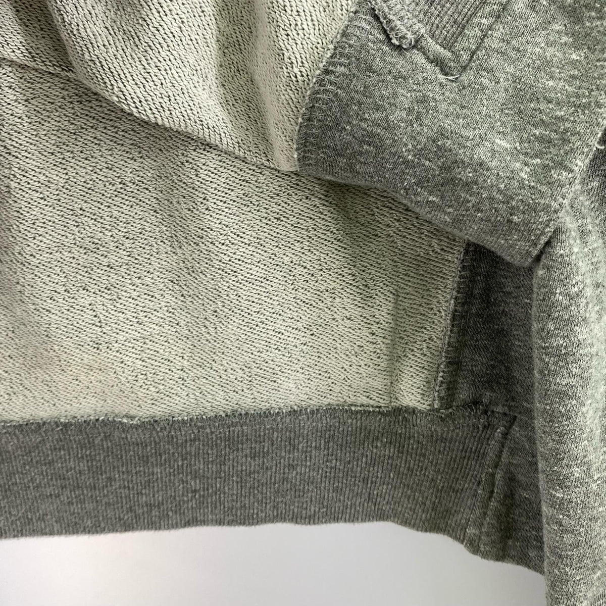 パーカー FEAR OF GOD FOURTH COLLECTION ボアハーフジップパーカー グレー S グレー