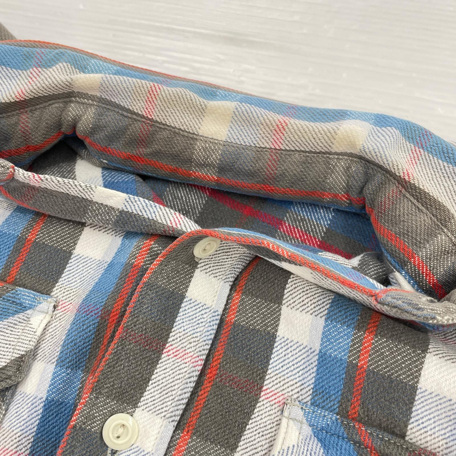 長袖シャツ ネルシャツ (15) M マルチカラー